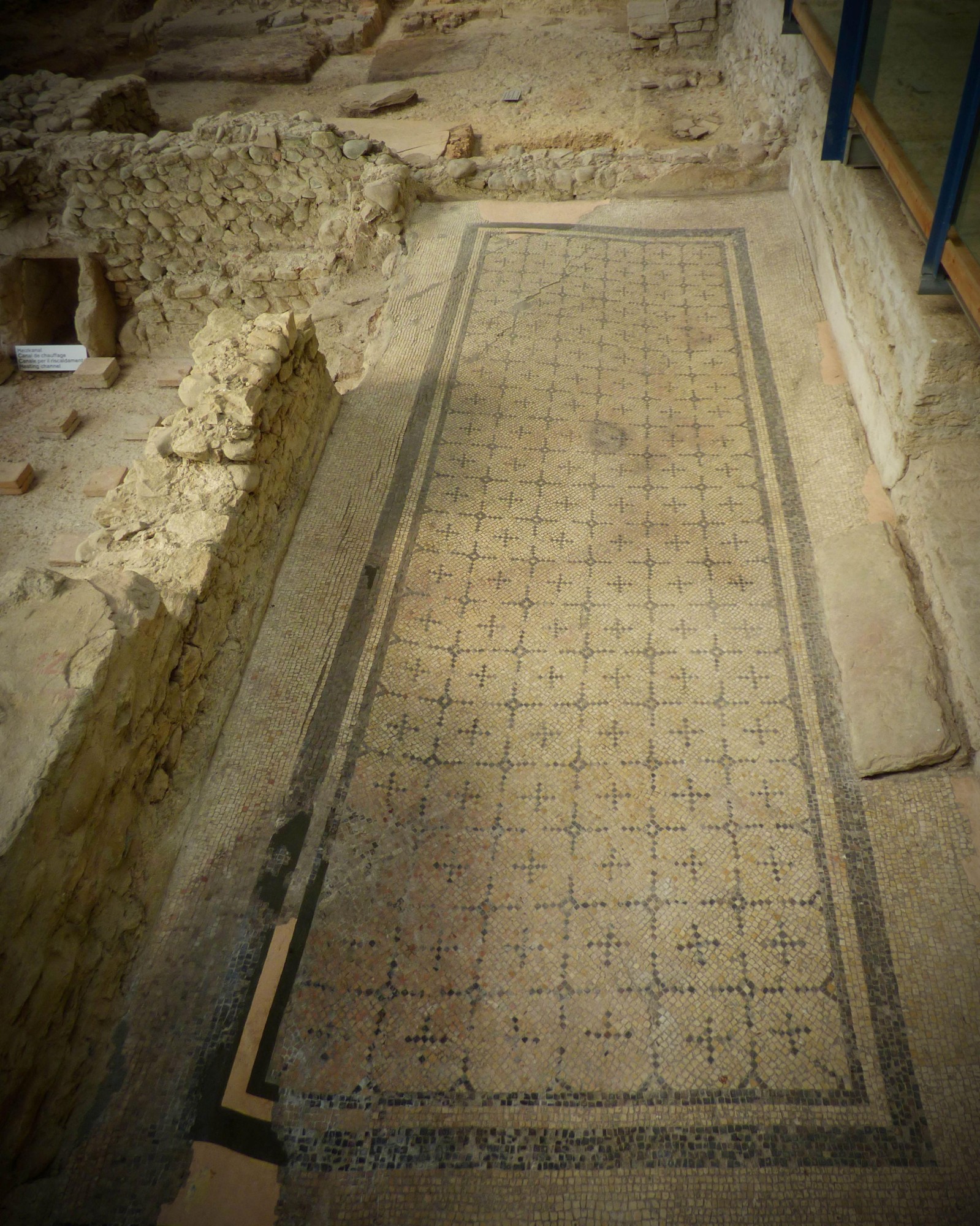 Mosaikboden Römischer Gutshof Seeb in Winkel