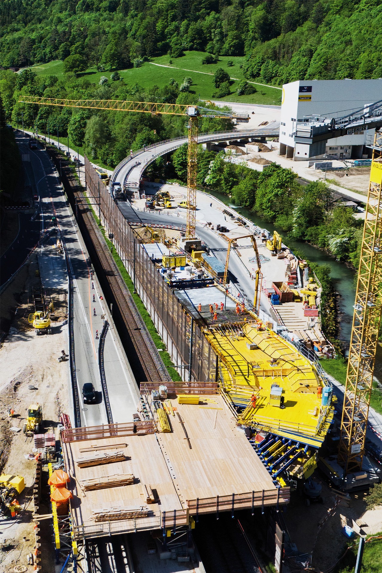 Brückenneubau zwischen Tavannes und Biel