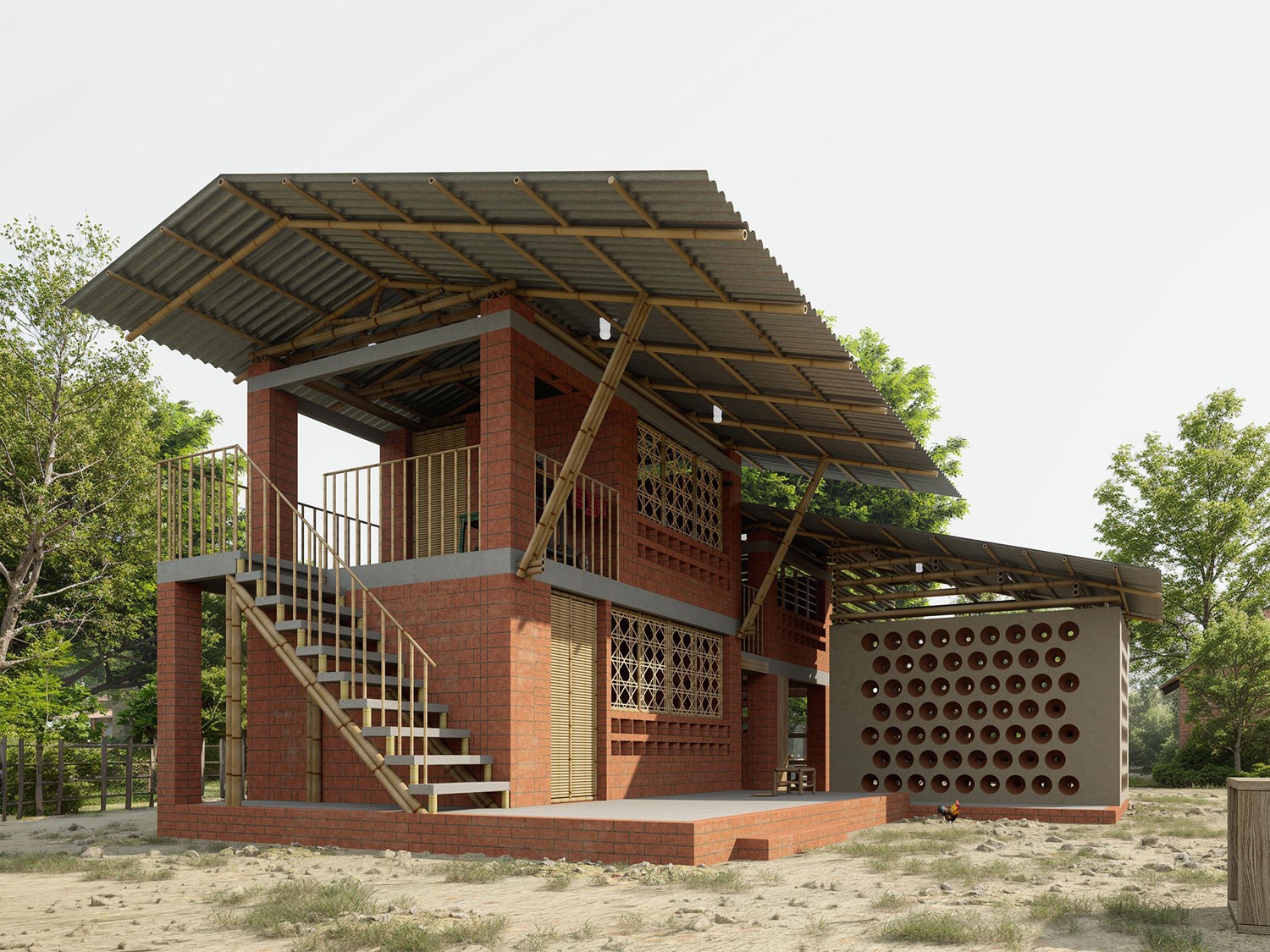 2500 Dollar Vernacular Home in Bangladesch