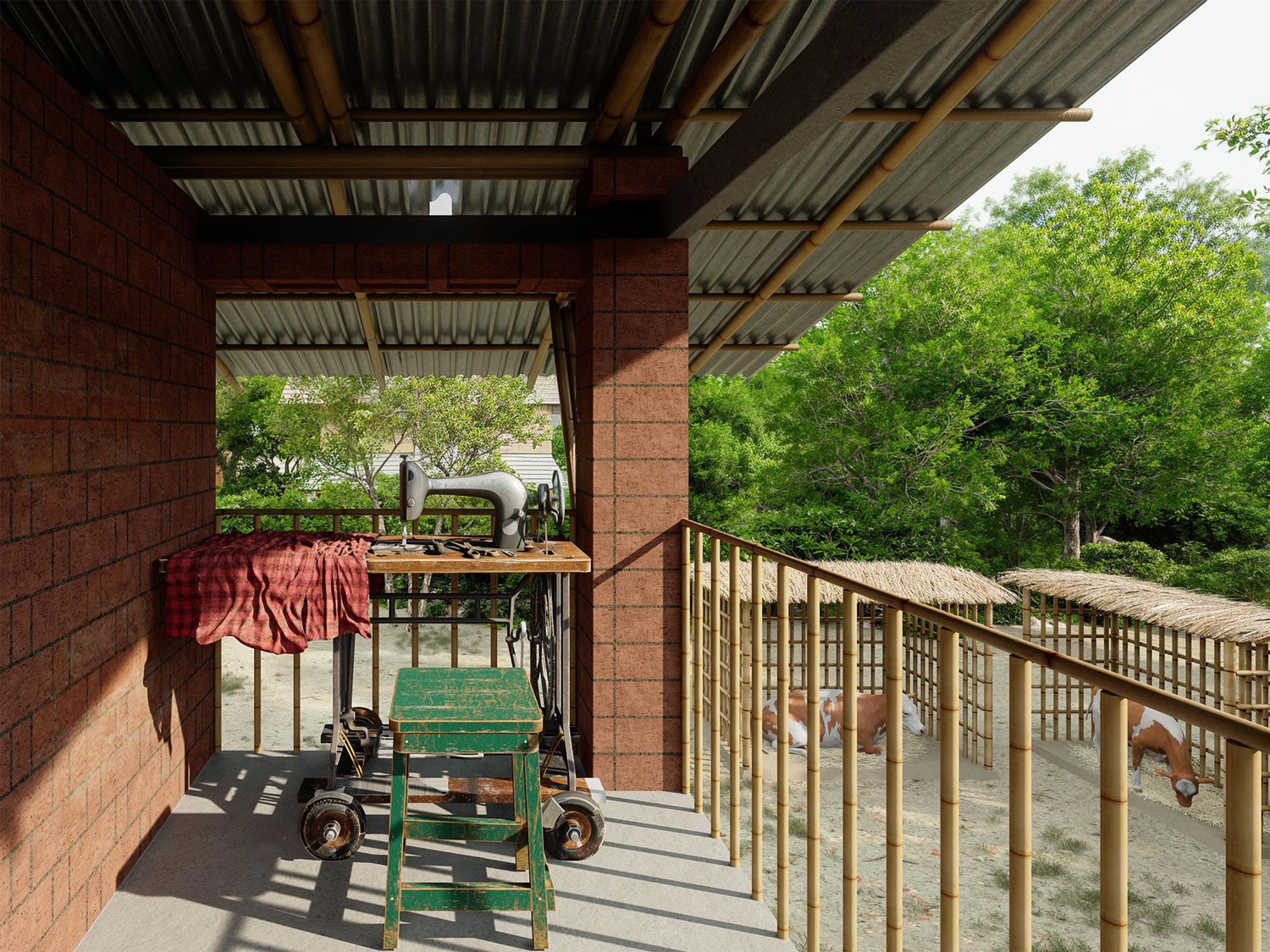2500 Dollar Vernacular Home in Bangladesch