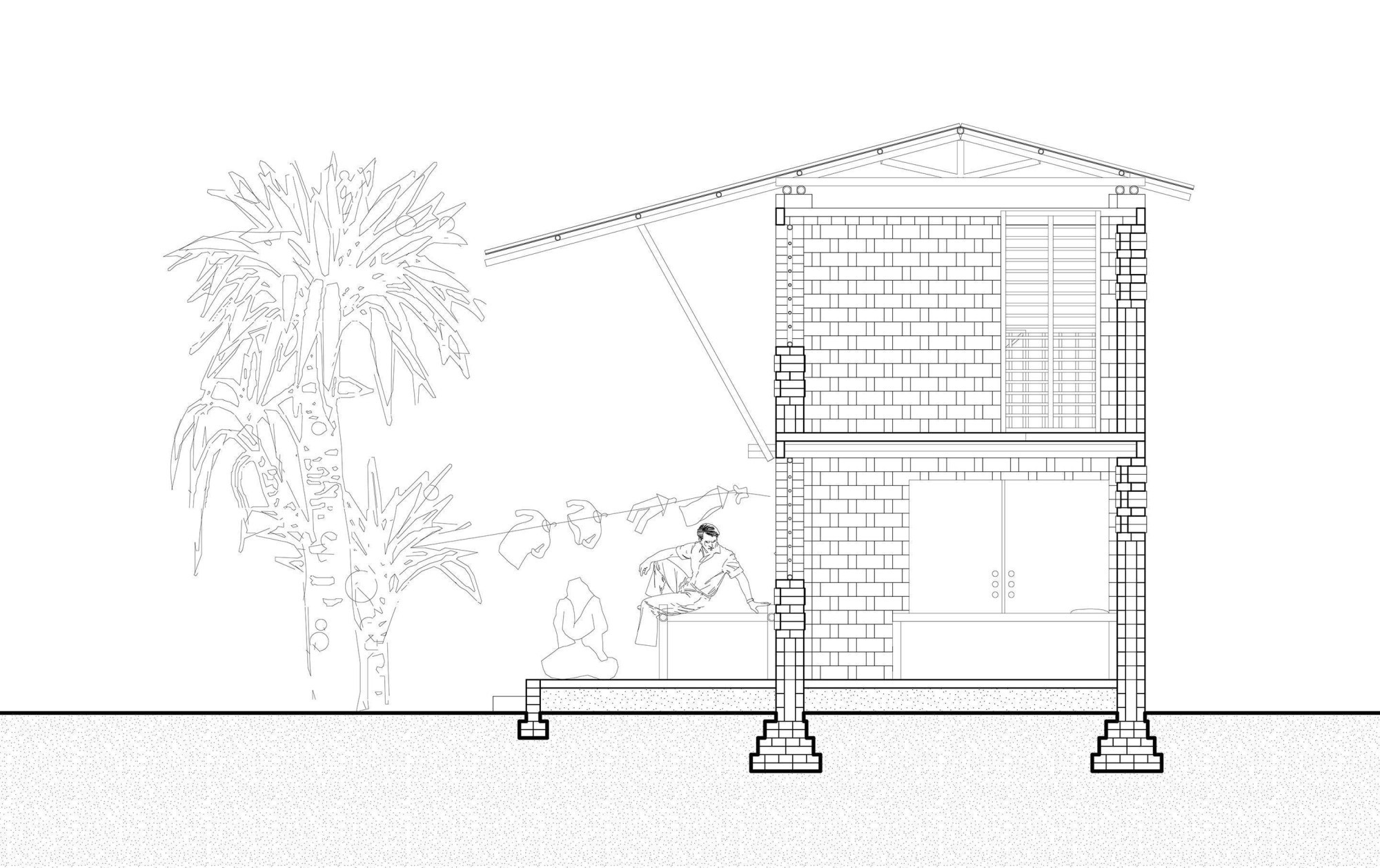 2500 Dollar Vernacular Home in Bangladesch