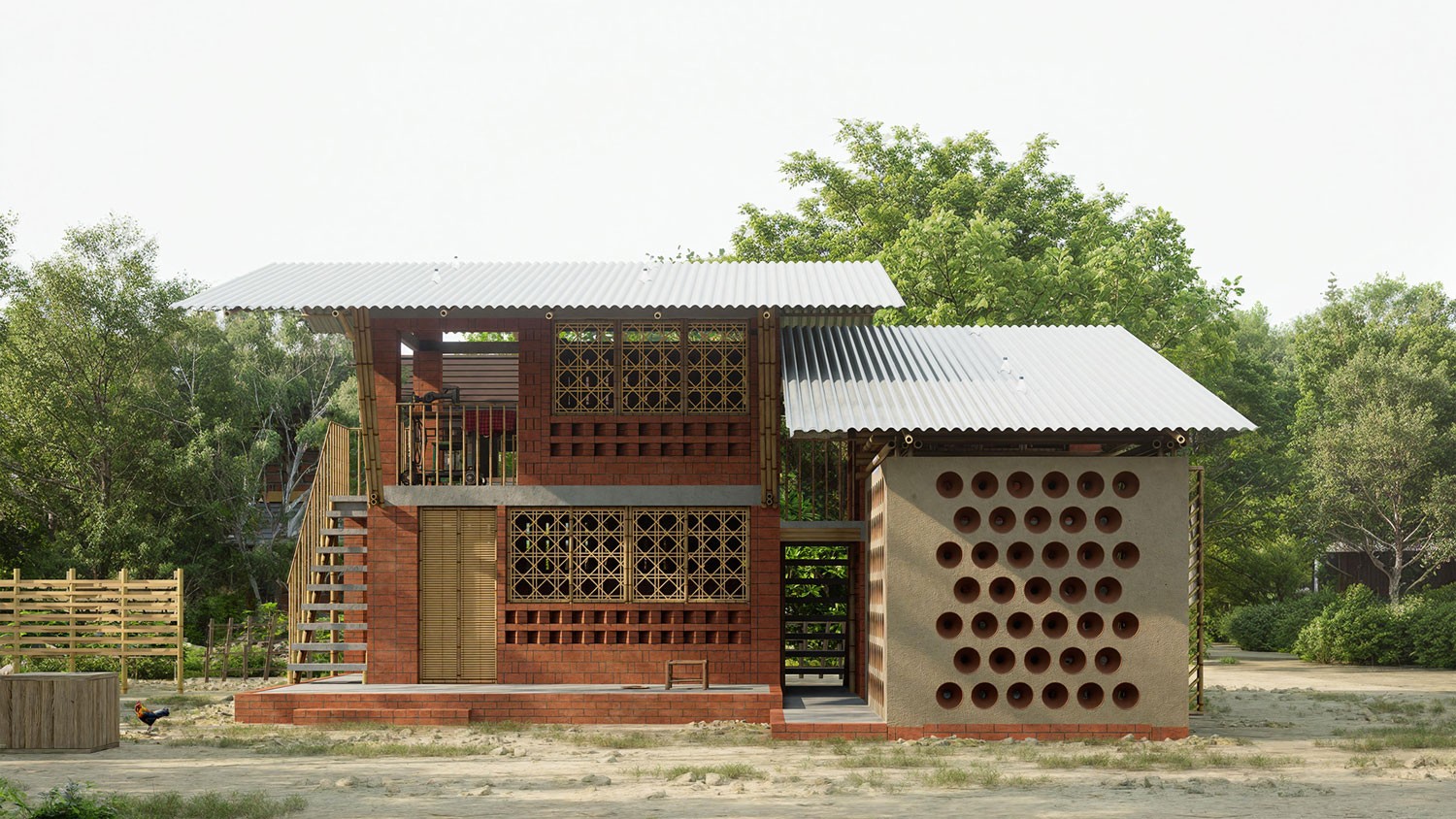 2500 Dollar Vernacular Home in Bangladesch