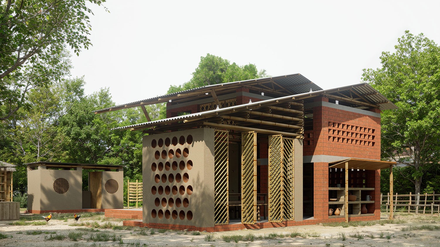 2500 Dollar Vernacular Home in Bangladesch