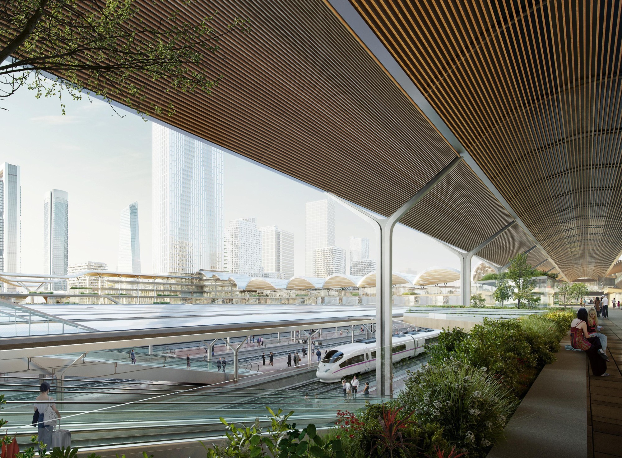 Siegerprojekt für Umbau von Bahnhof Madrid-Chamartín