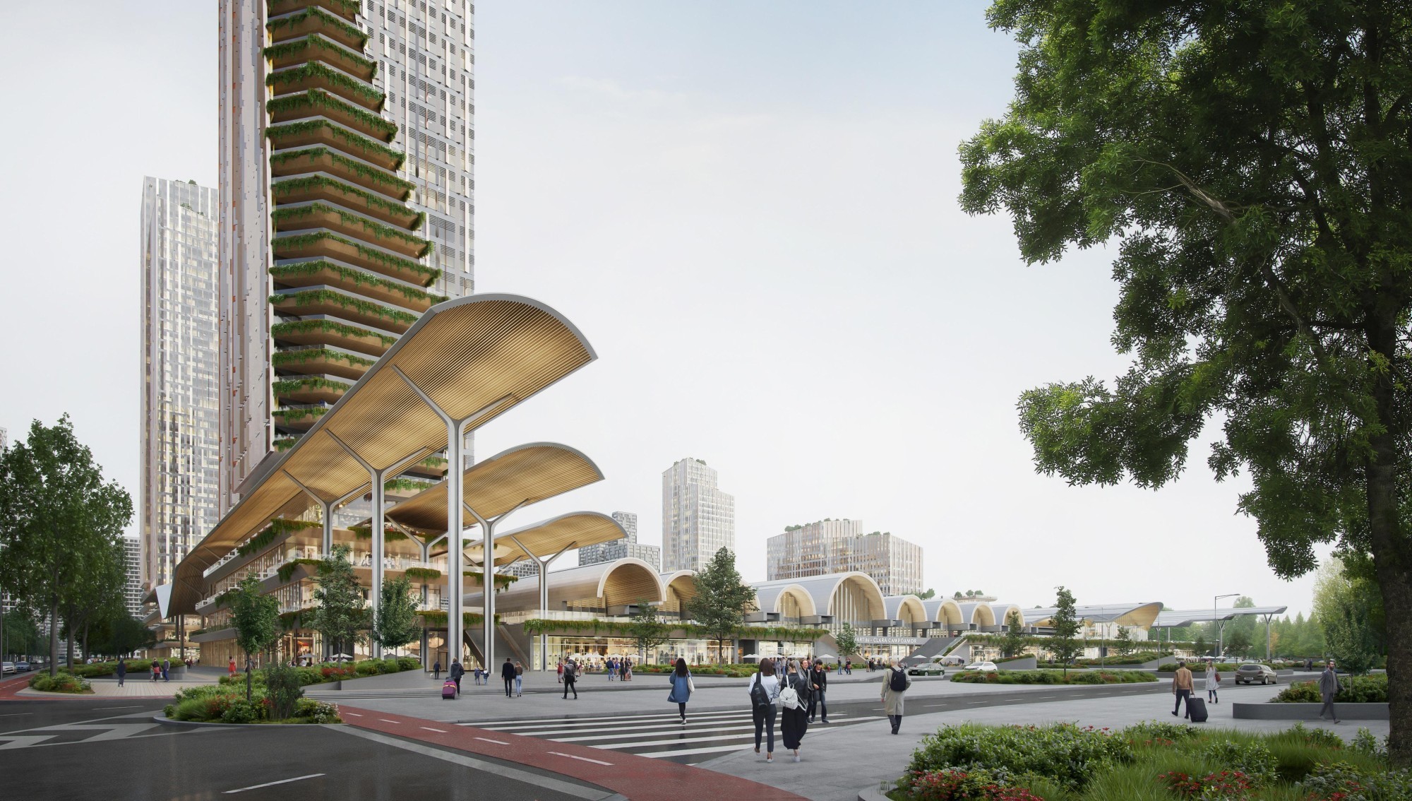 Siegerprojekt für Umbau von Bahnhof Madrid-Chamartín