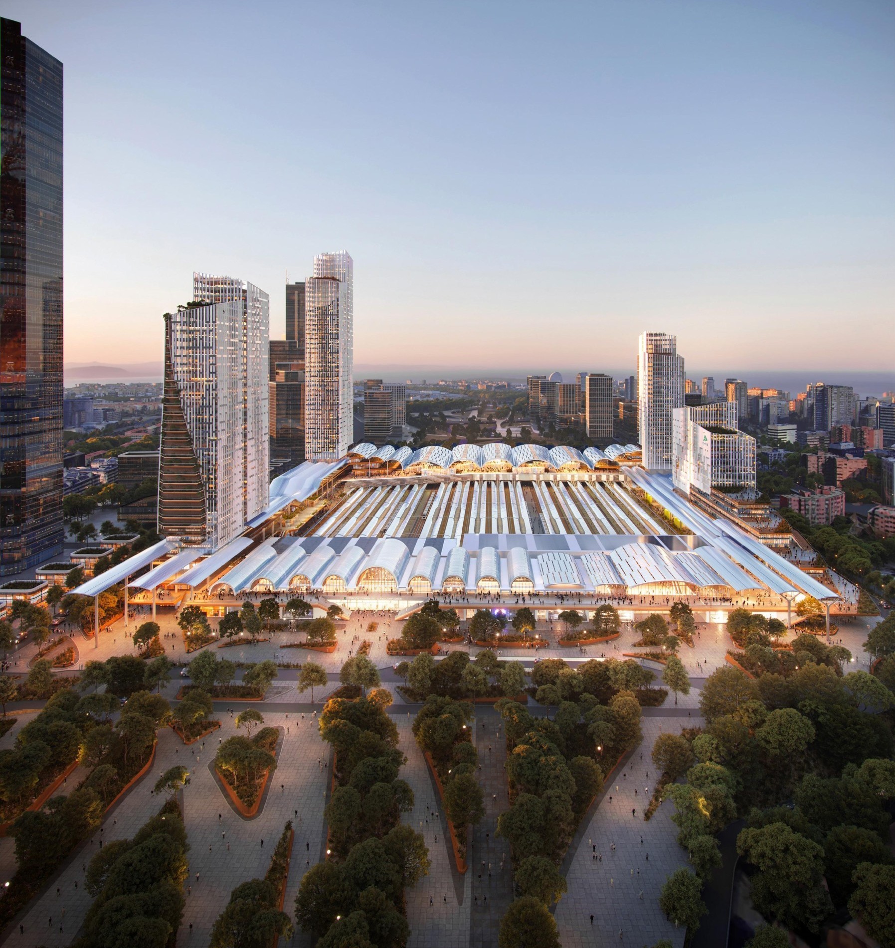 Siegerprojekt für Umbau von Bahnhof Madrid-Chamartín