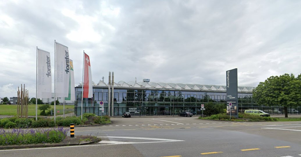 Forster Produktionsgebäude in Arbon