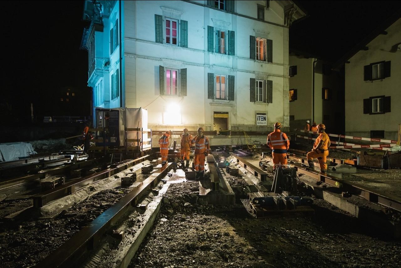 Verschiebung der Weisse Villa im August 2020