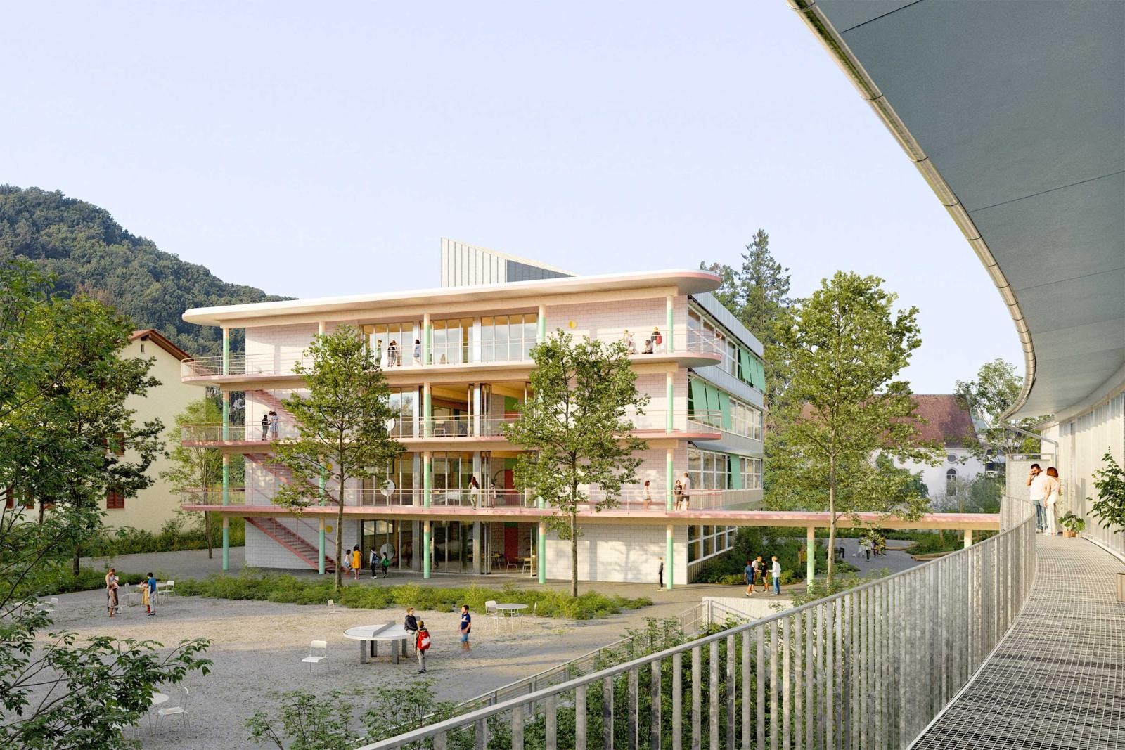 Erweiterung der Schulanlage Kappelerhof in Baden