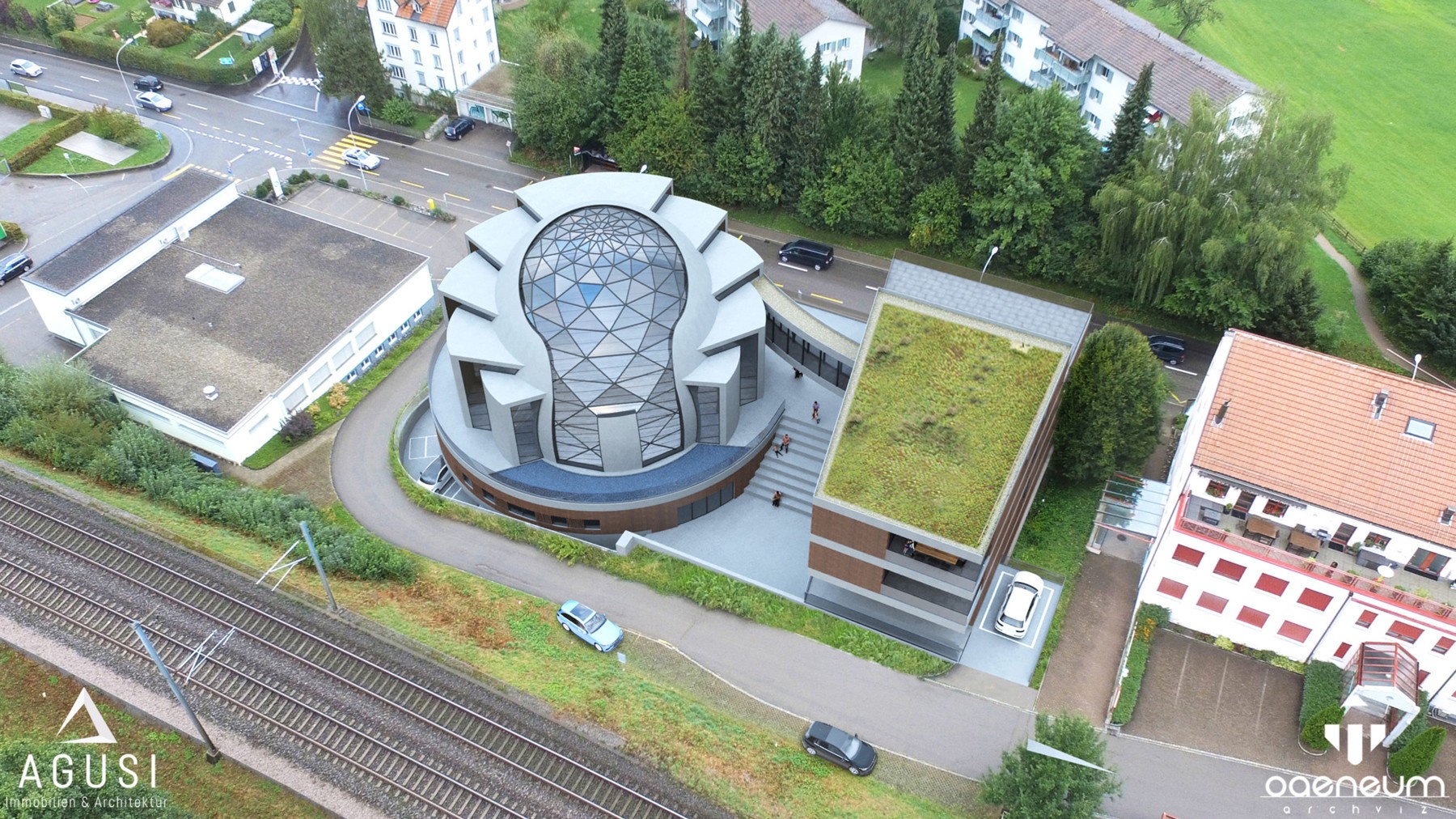 Visualisierung der Moschee El-Hidaje in St. Gallen