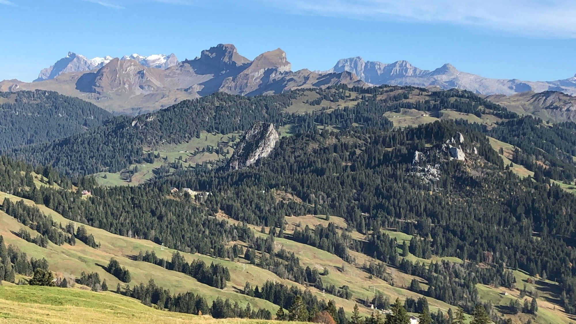 Berglandschaft im Kanton Schwyz