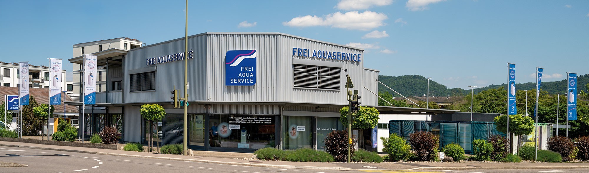 Aussenansicht des Unternehmens Frei AquaService AG