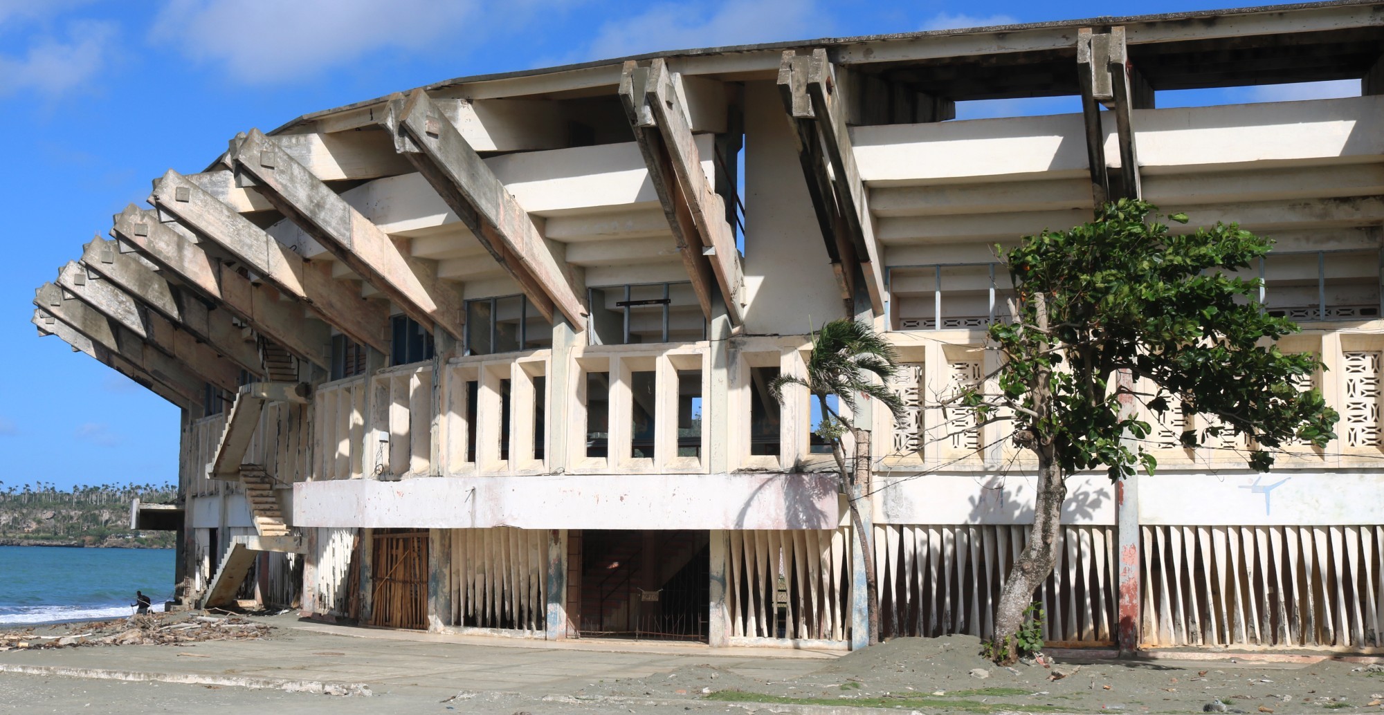 Estadio Manuel Fuentes Borges in Barcoa, Kuba (Detail)