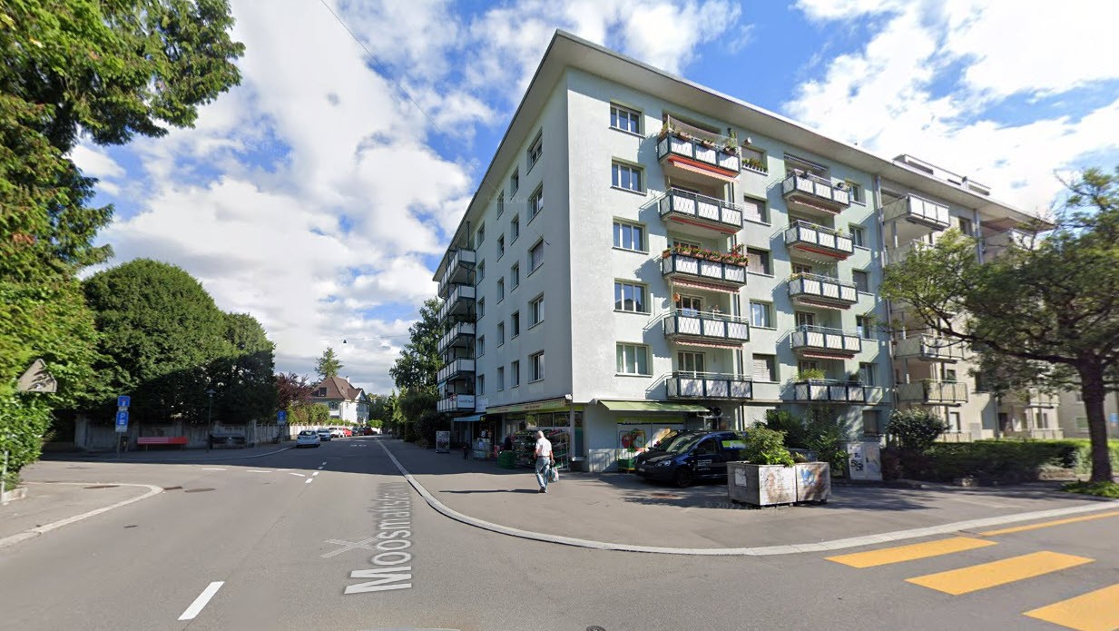 Villen- und Moosmattstrasse in Luzern