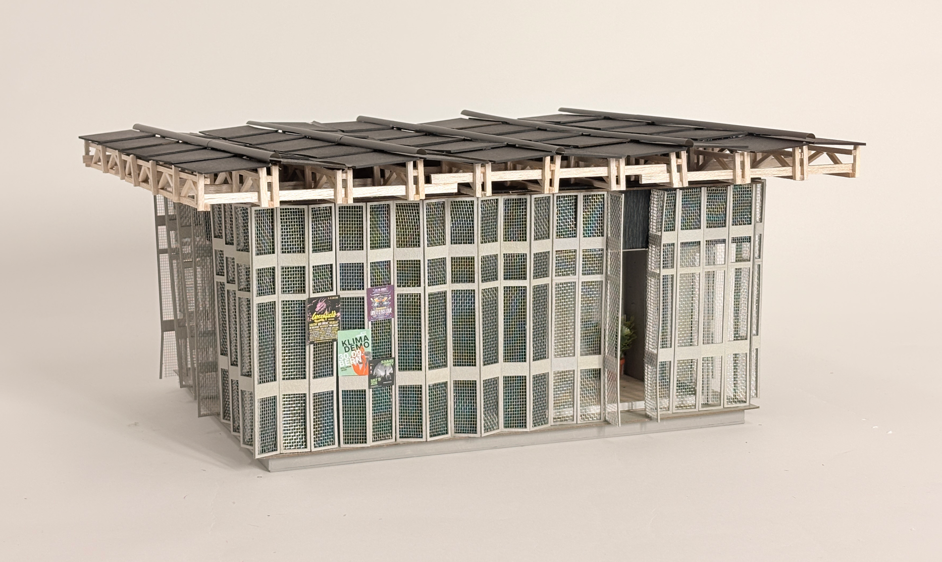 Siegerprojekt für den Stadtpavillon unter dem Viadukt Ausserholligen
