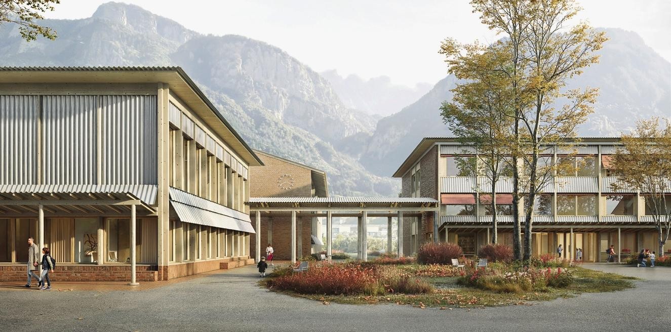 Erweiterung Primarschule Dorf in Flums