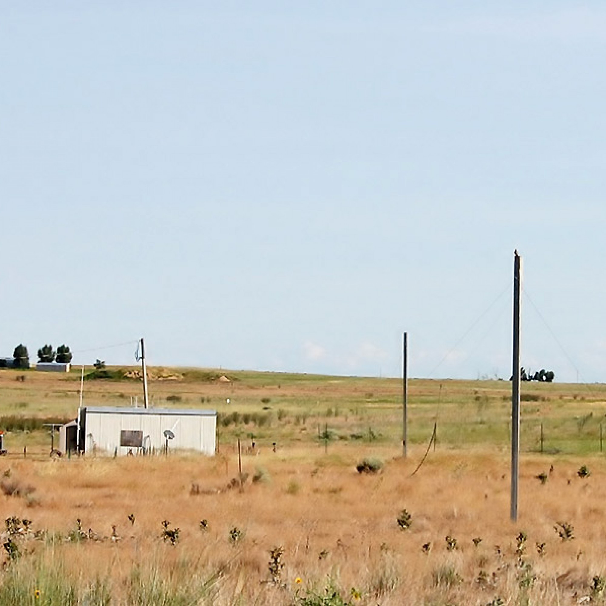 Messstation in Denver-Julesburg. (Armin Wisthaler, PD)
