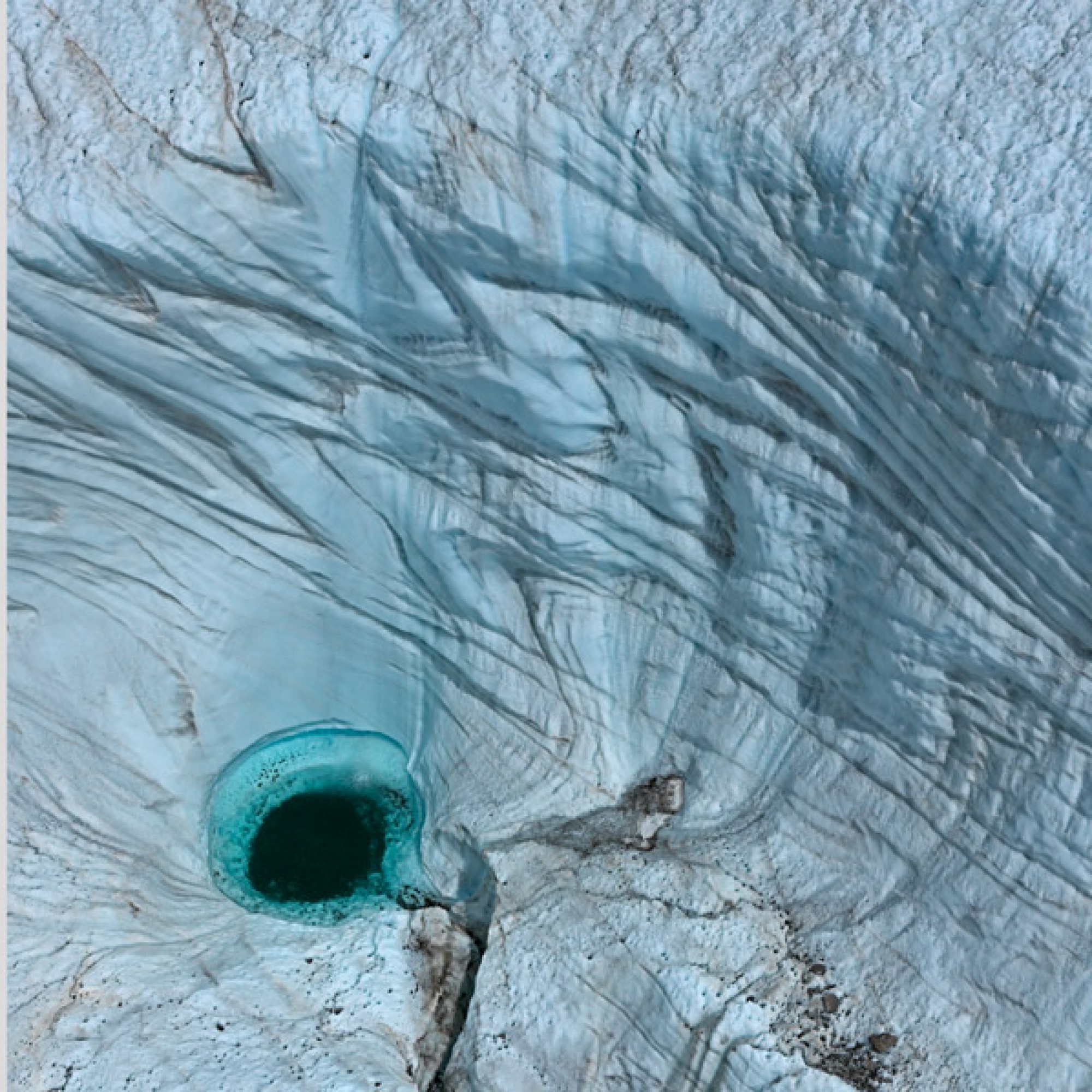 Gornergletscher, Walliser Alpen, Schweiz (© Bernhard Edmaier / zvg Naturmuseum Olten)