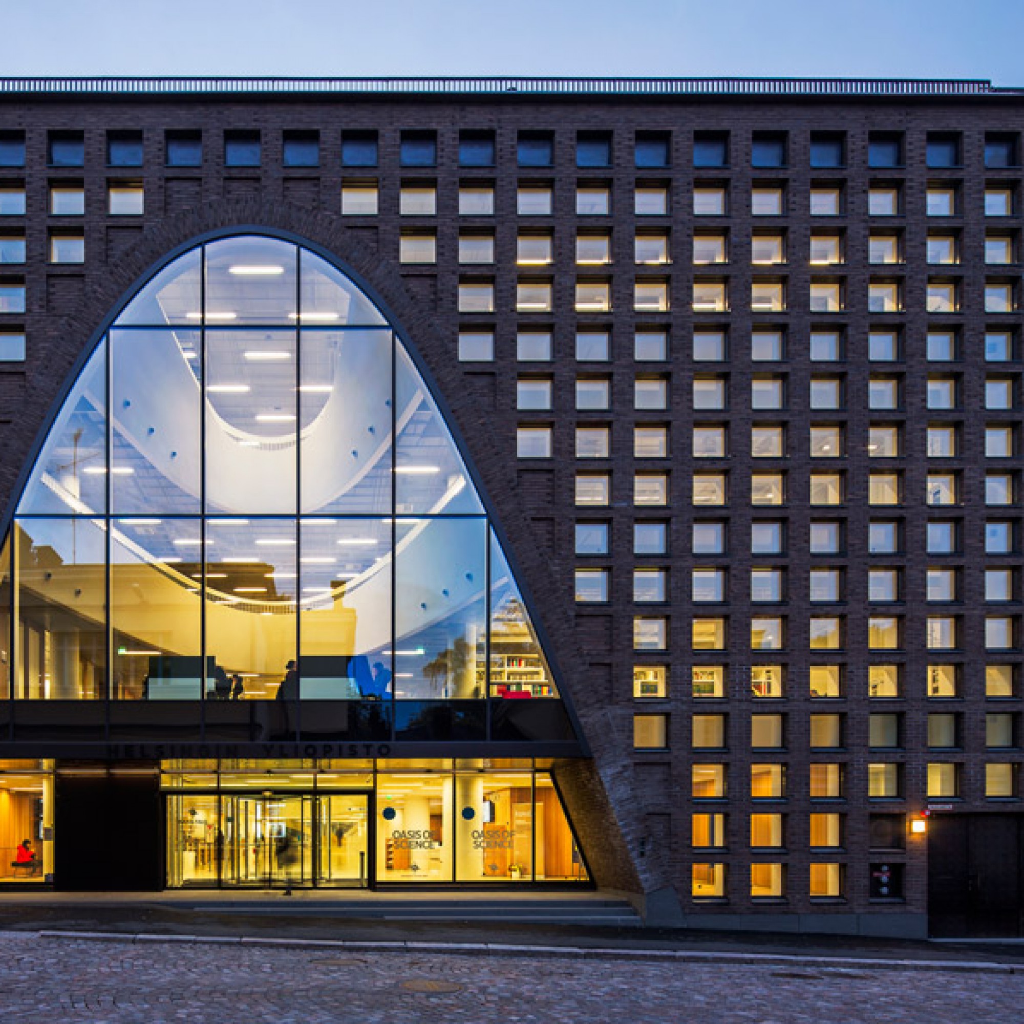 Kaisa Haus, Universitätsbibliothek, Helsinki / Antinnen Oiva Architects Ltd. (Foto: Mika Huisman)