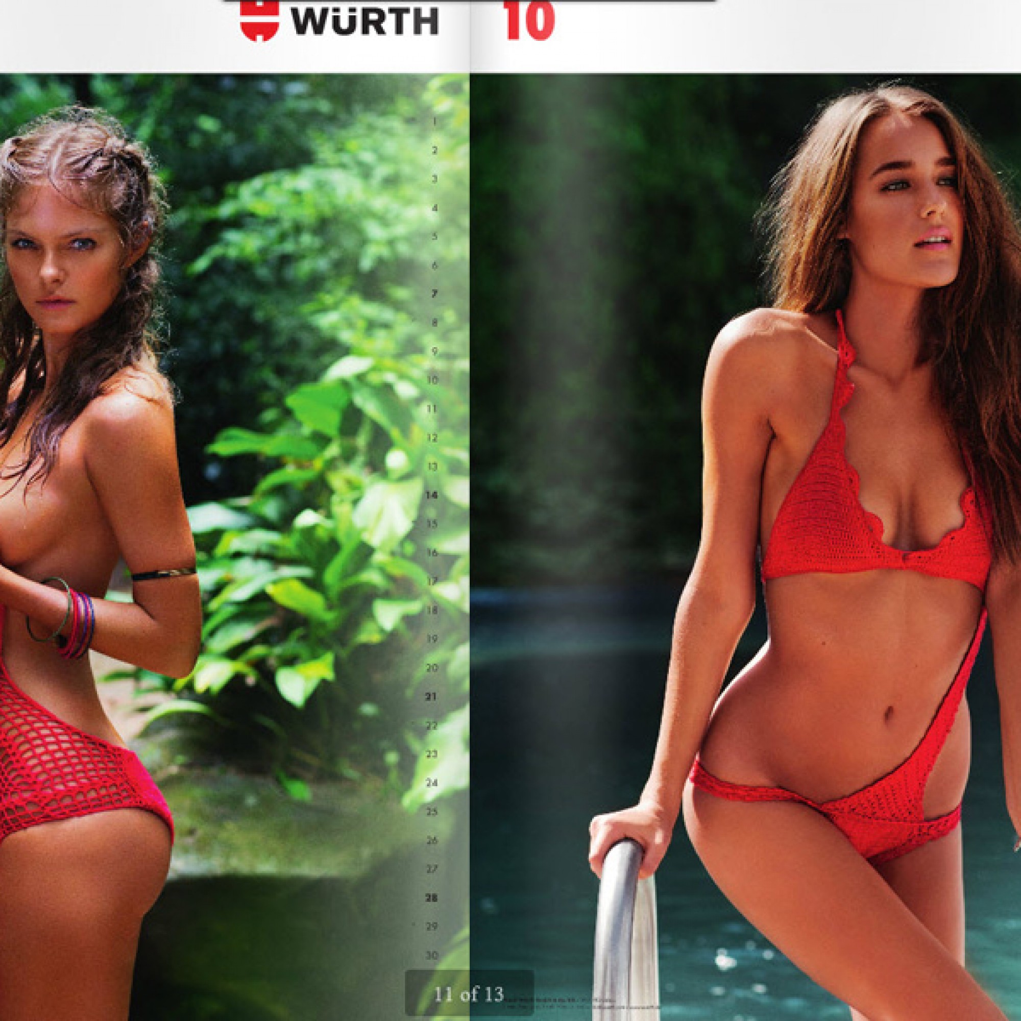 Würth-Kalender 2014 (Print Screen)