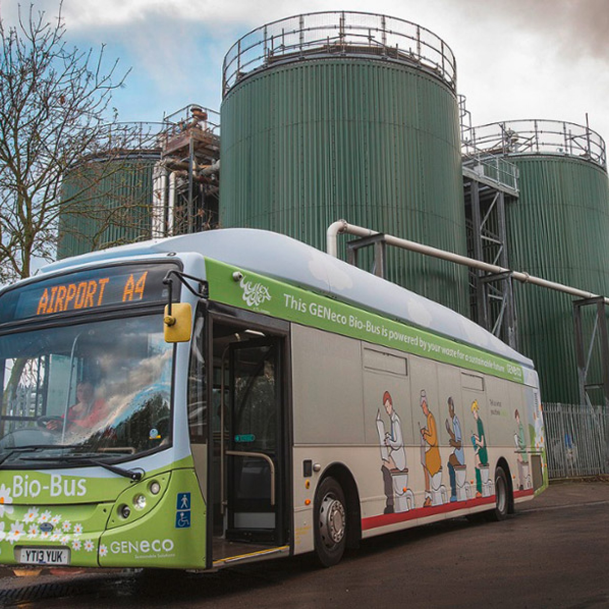 Der Bus, der mit Fäkalien fährt (zvg)