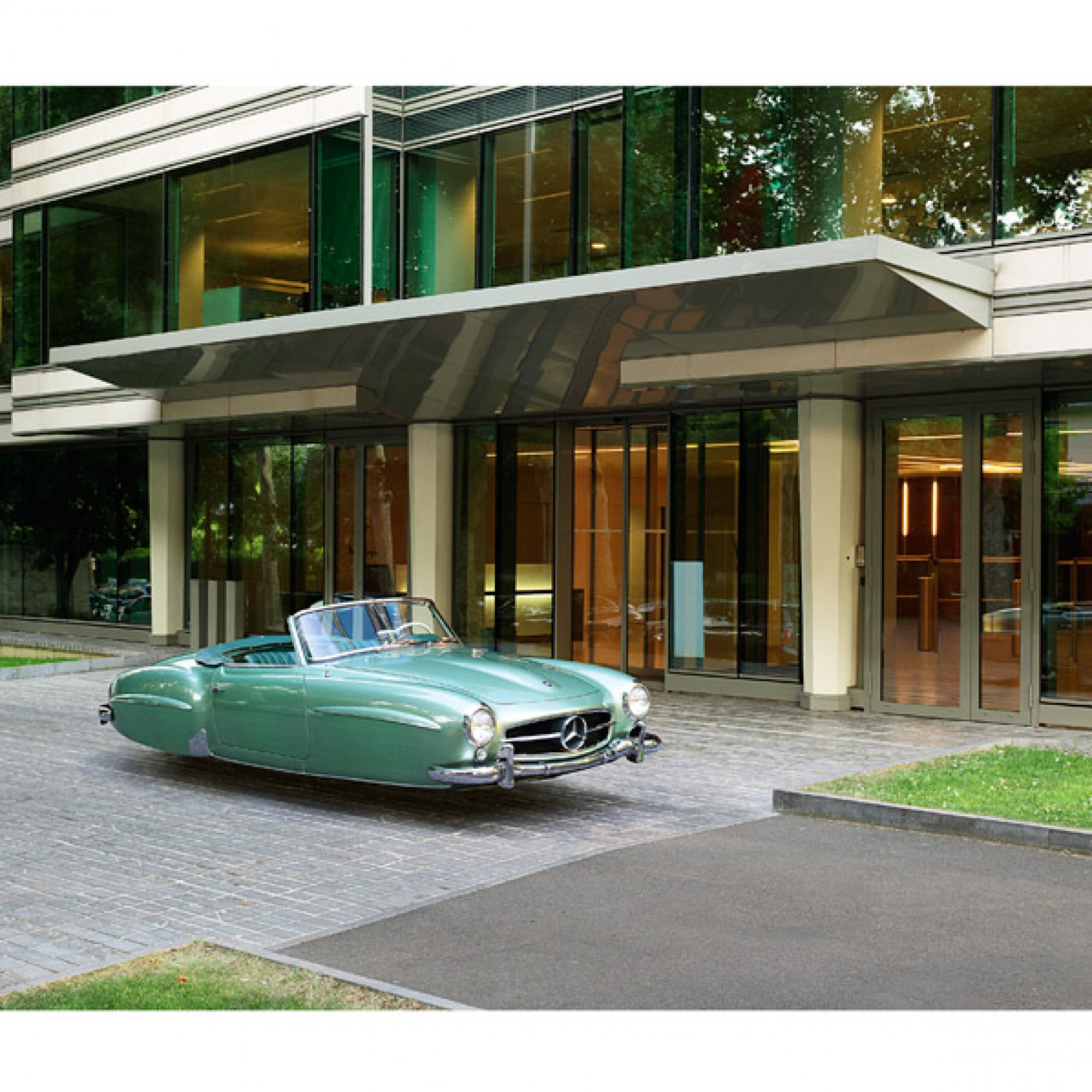 Mercedes 190 SL. (Renaud Marion / M.A.D. Gallery / zvg)