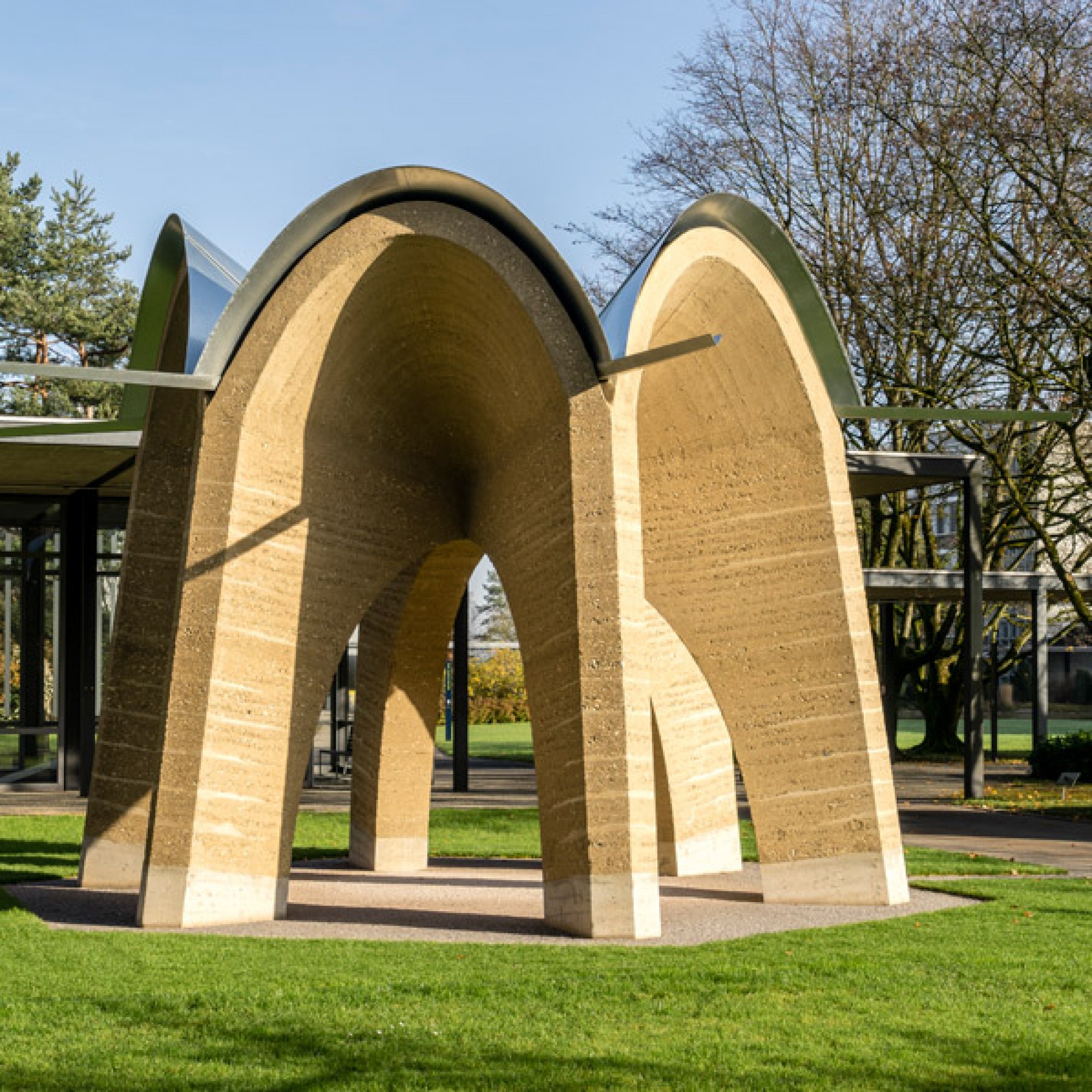 Der fertige Pavillon. (Gian Salis / ETH Zürich)