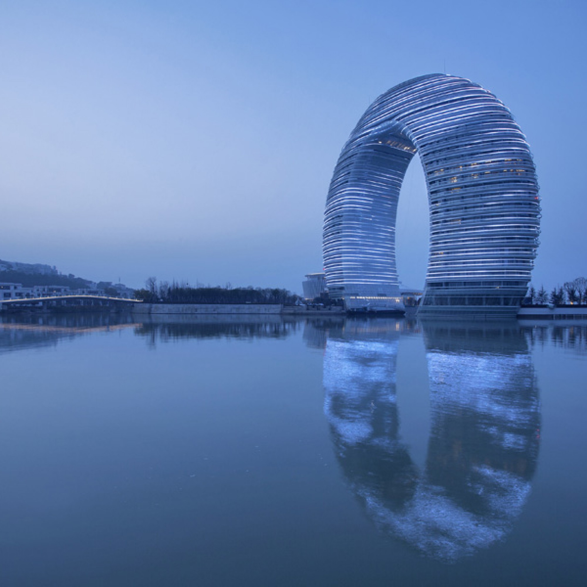 Sheraton Huzhou Hot Spring Resort, Huzhou, China (MAD Architects, XiaZhi)