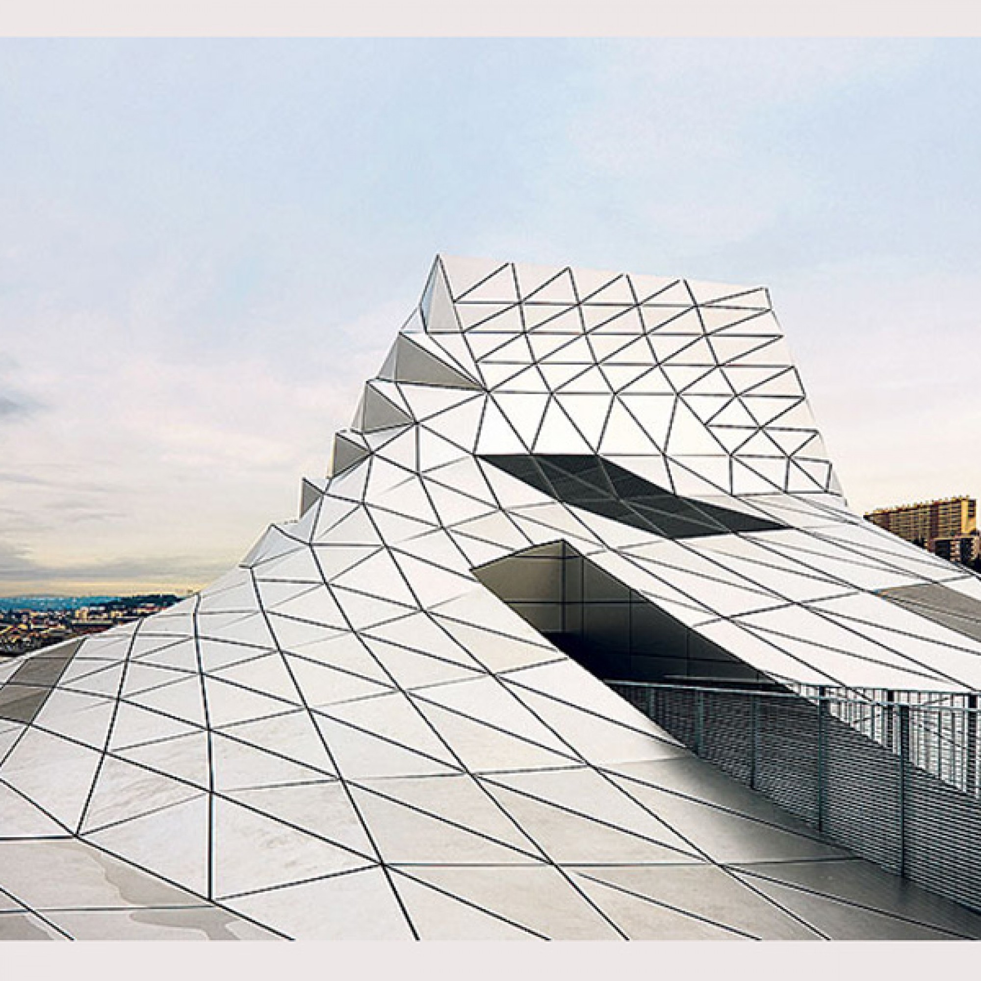 Das musée de confluences, Visualisierung (Coop Himmelb(l)au)