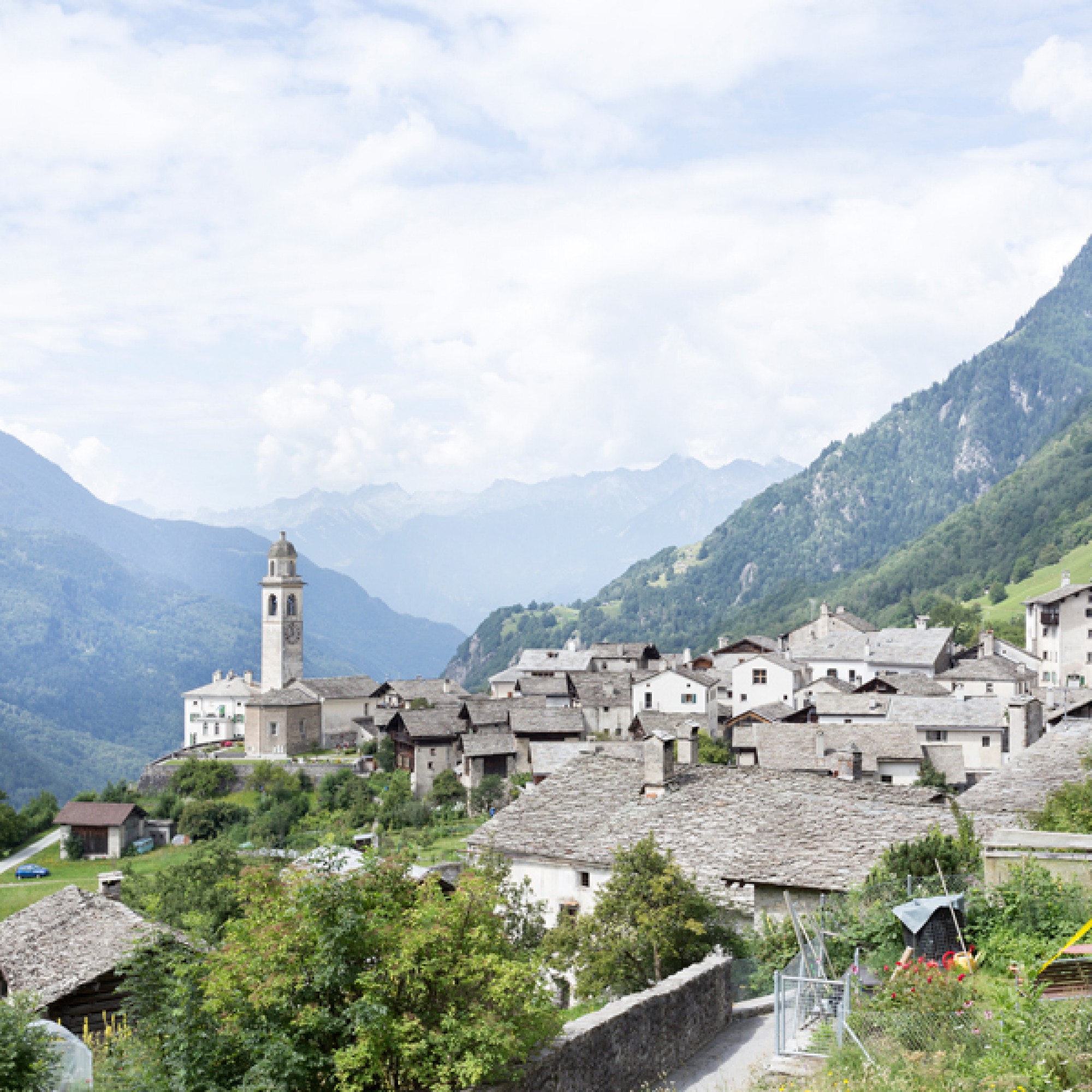 Soglio ist eine der fünf Gemeinden, die zusammen fusionierten. (Schweizer Heimatschutz)