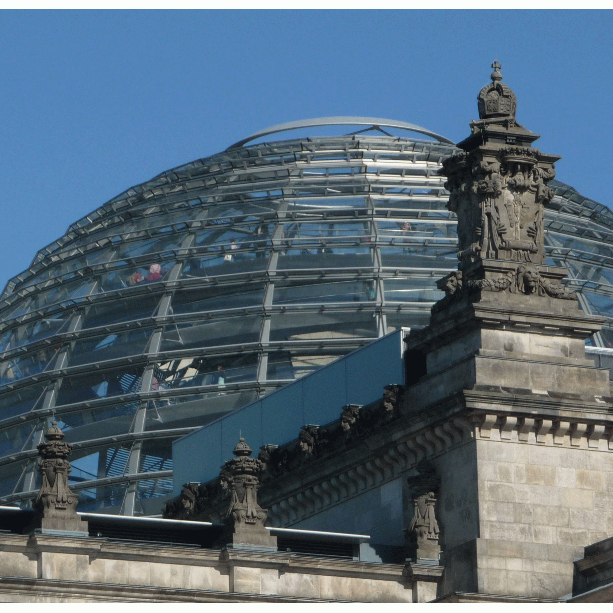 Kuppel des Reichstags, Berlin (gemeinfrei)
