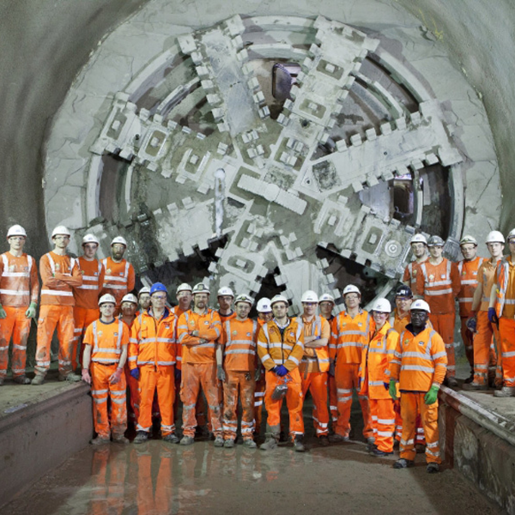 Abschluss der Tunnelbohrarbeiten am Crossrail-Project in London. (zvg)
