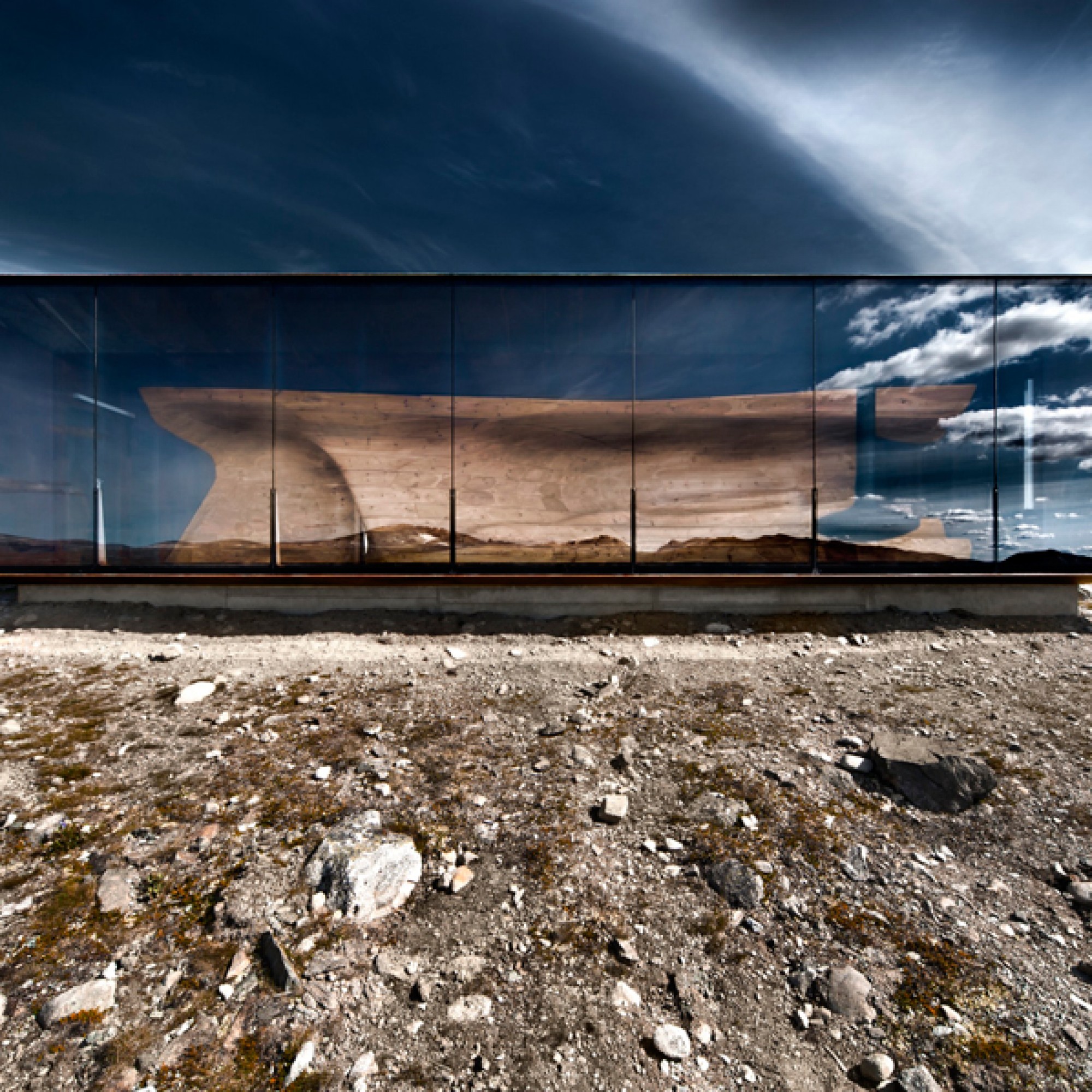 Erster Preis: Aussichtspavillon Tverrfjellhytta im norwegischen Dovrefjell National Park. Architekturbüro: Snøhetta. (zvg)
