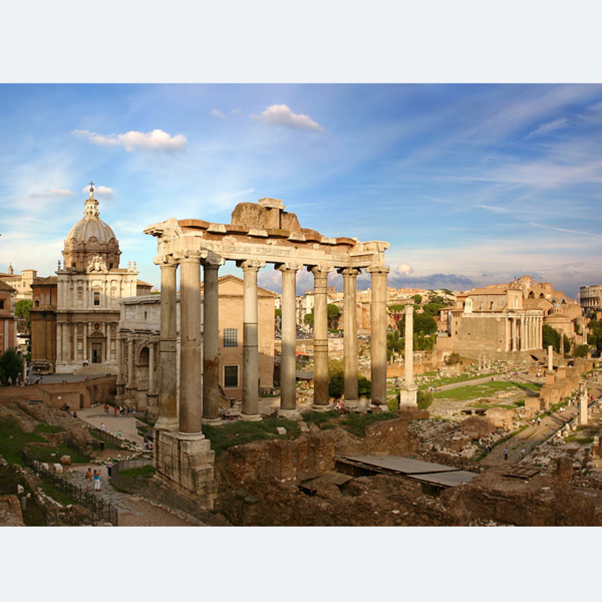 Forum Romanum ( Stefan Bauer, CC BY-SA 2.5, wikimedia.org)
