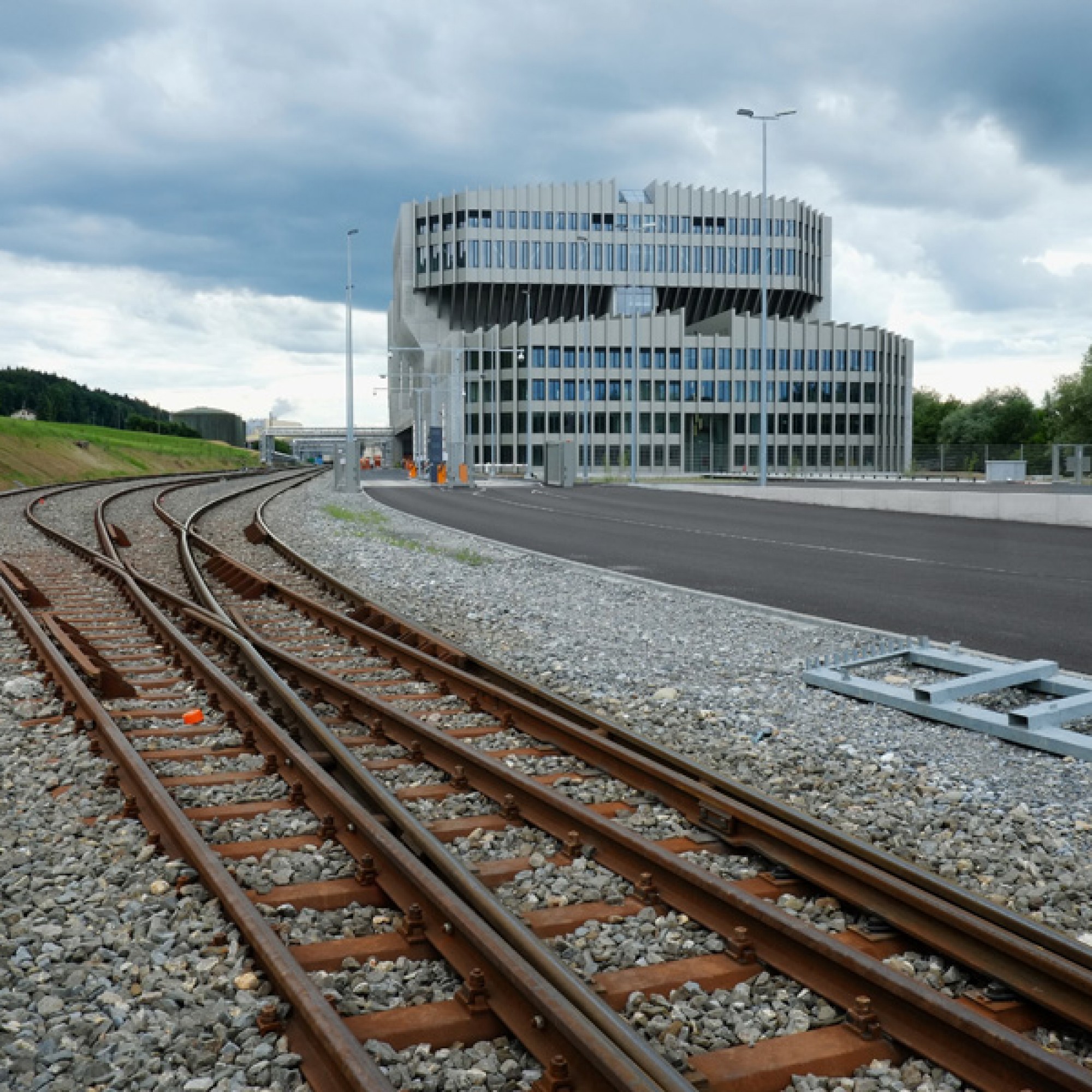 Aus Recycling-Beton: KVA Renergia in Root LU (Urs Rüttimann)