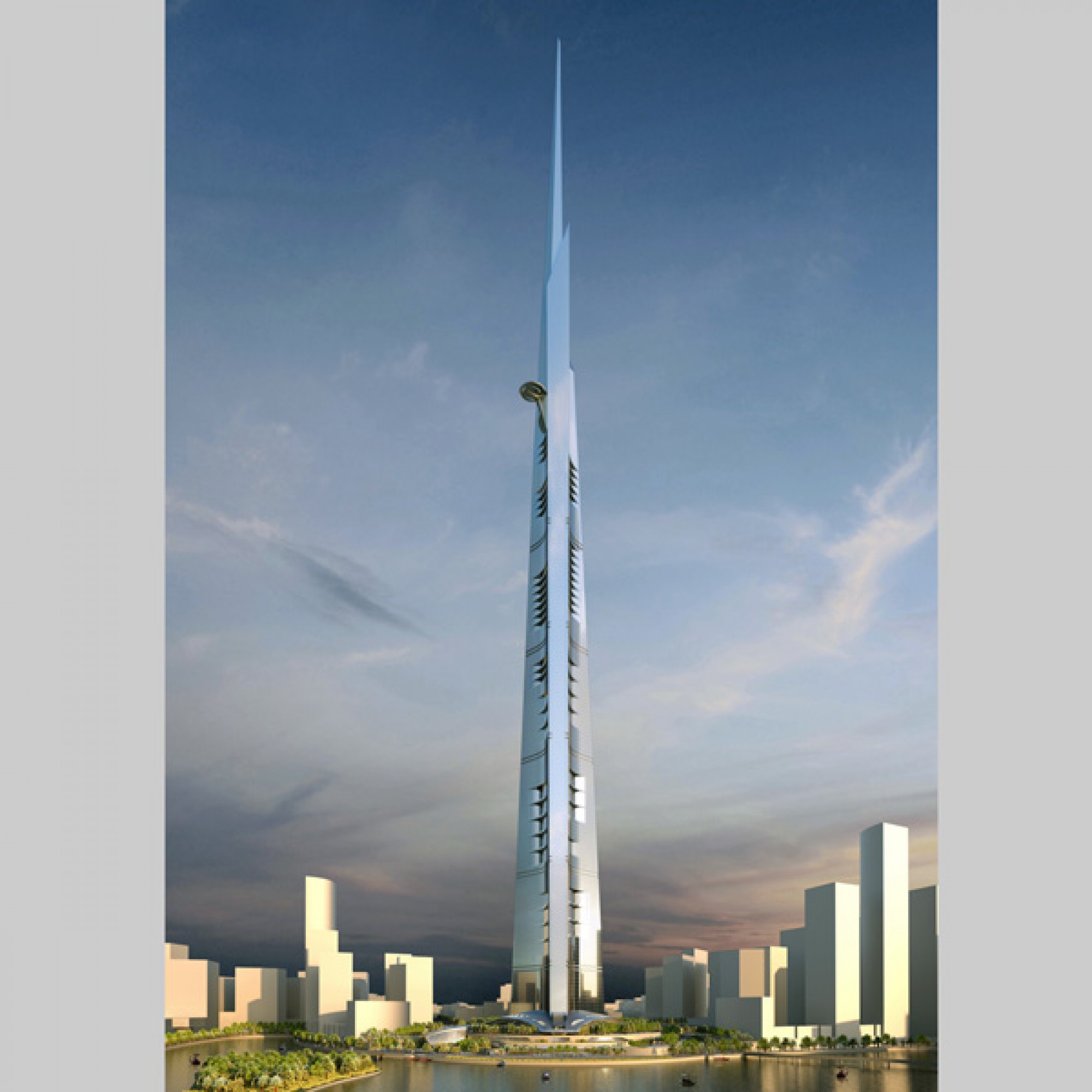Ein neues Wahrzeichen für Saudi-Arabien und der höchste Wolkenkratzer der Welt