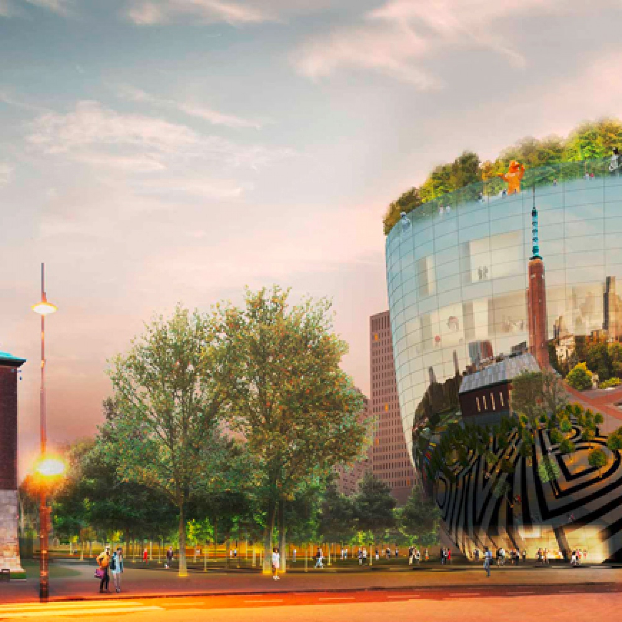 MVRDV "versilbern" Kunst mit einer Schüssel. (zvg)