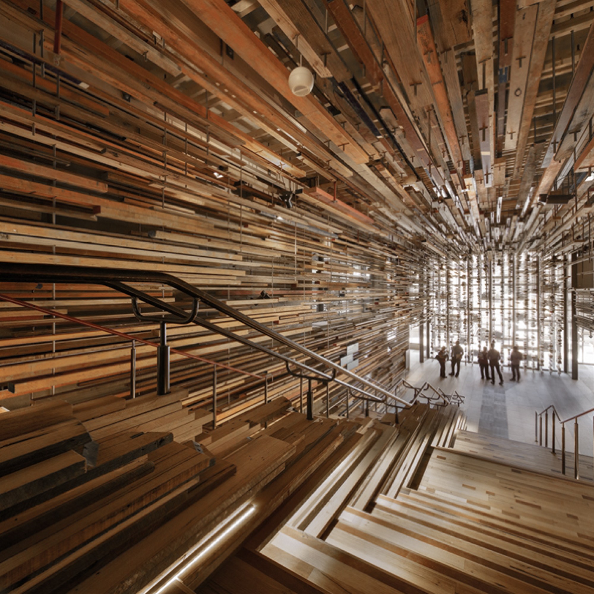Das aussergewöhnliche Design des „Hotel Hotel“ in Canberra von Architekten des australischen Studios March wurde zum Interieur des Jahres 2015 gekürt. (Bilder: John Gollings, World Interior Festival)