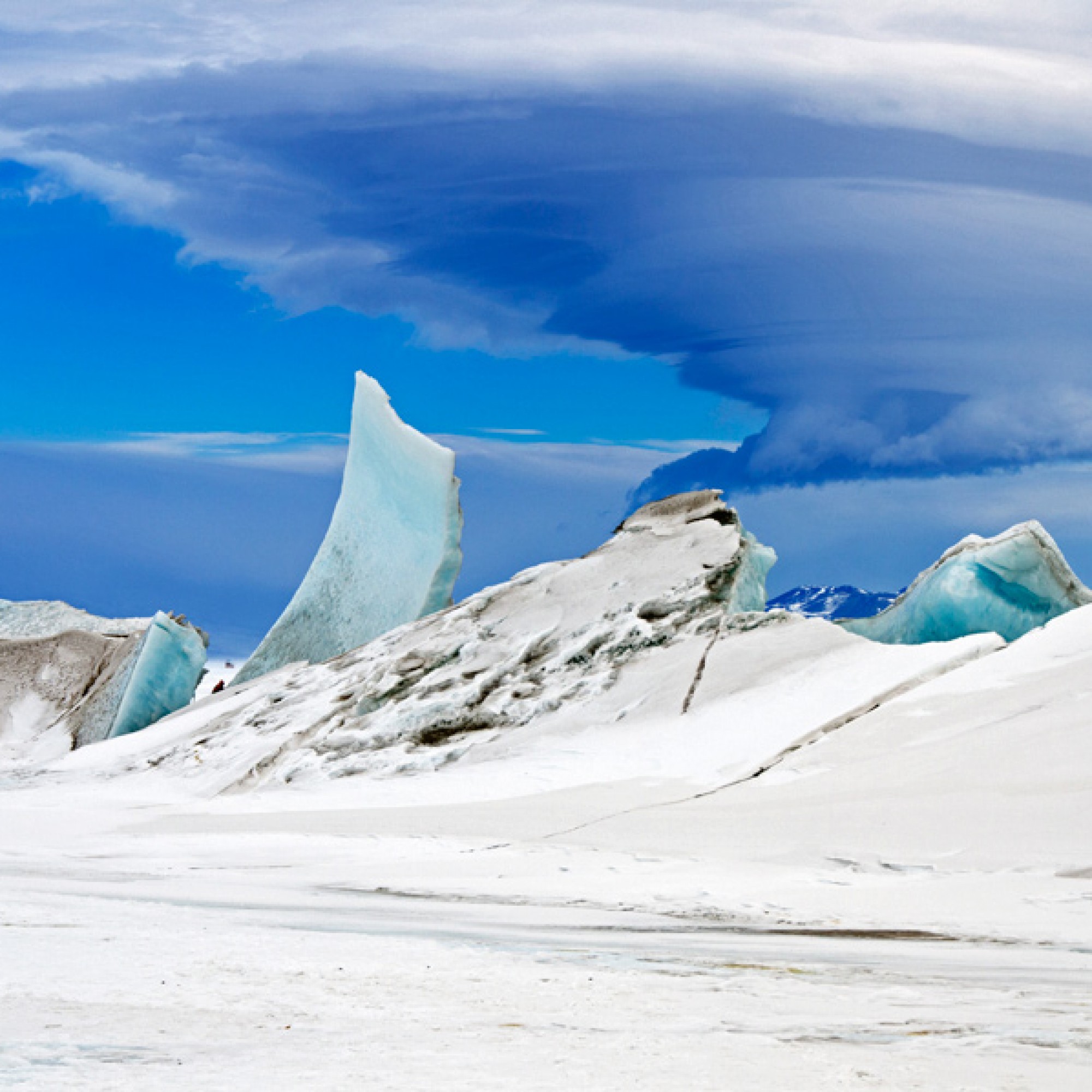 Ewiges Eis in der Arktis. (Nasa)