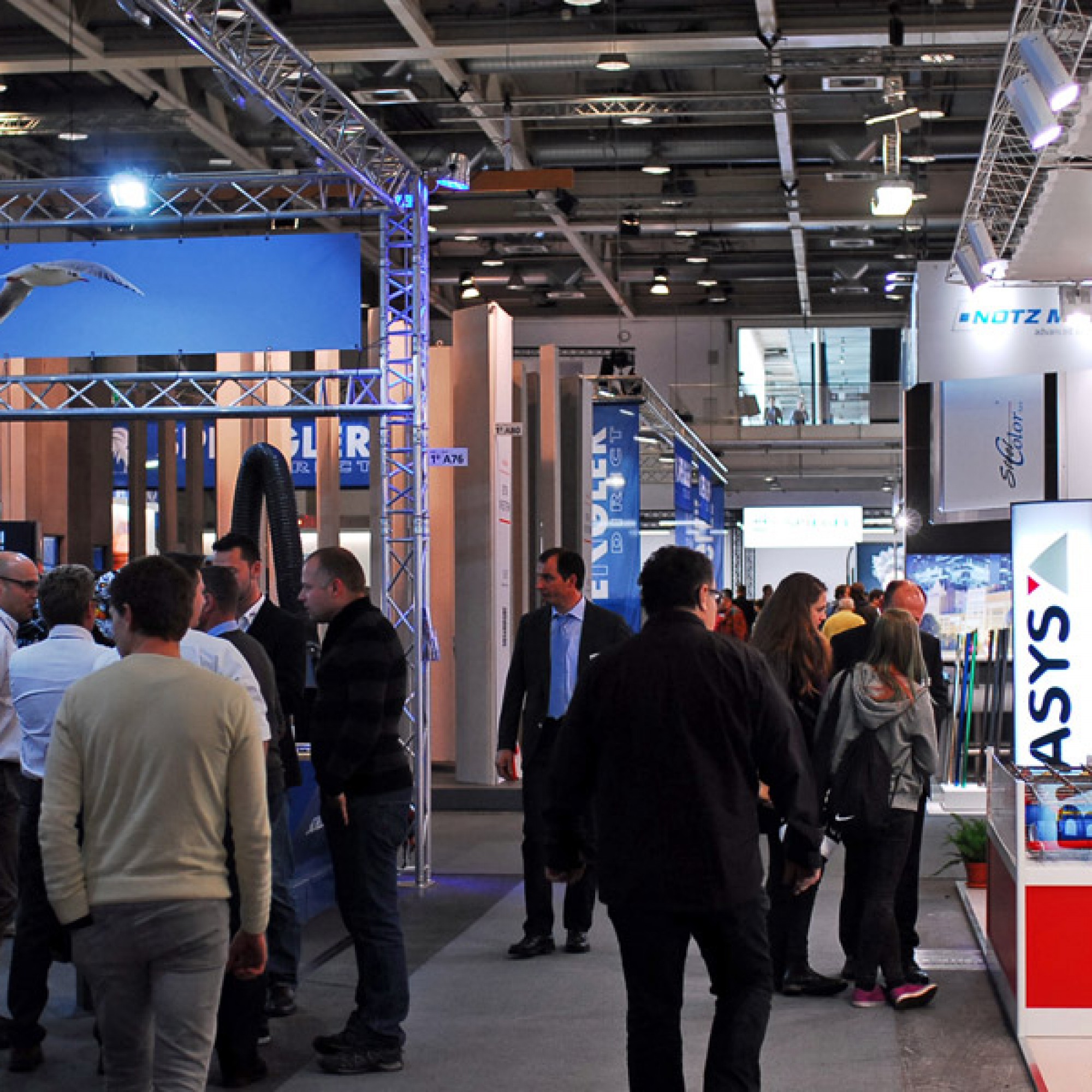 Erste Impressionen der Swissbau (Stefan Breitenmoser)