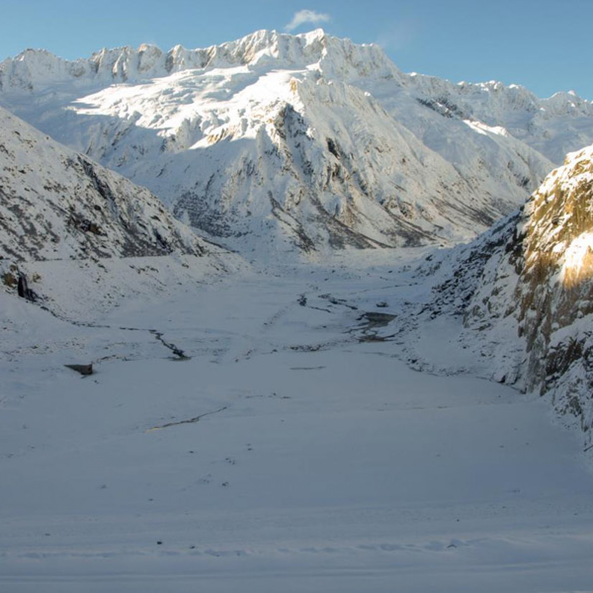 Der entleerte Göscheneralpsee (zvg)