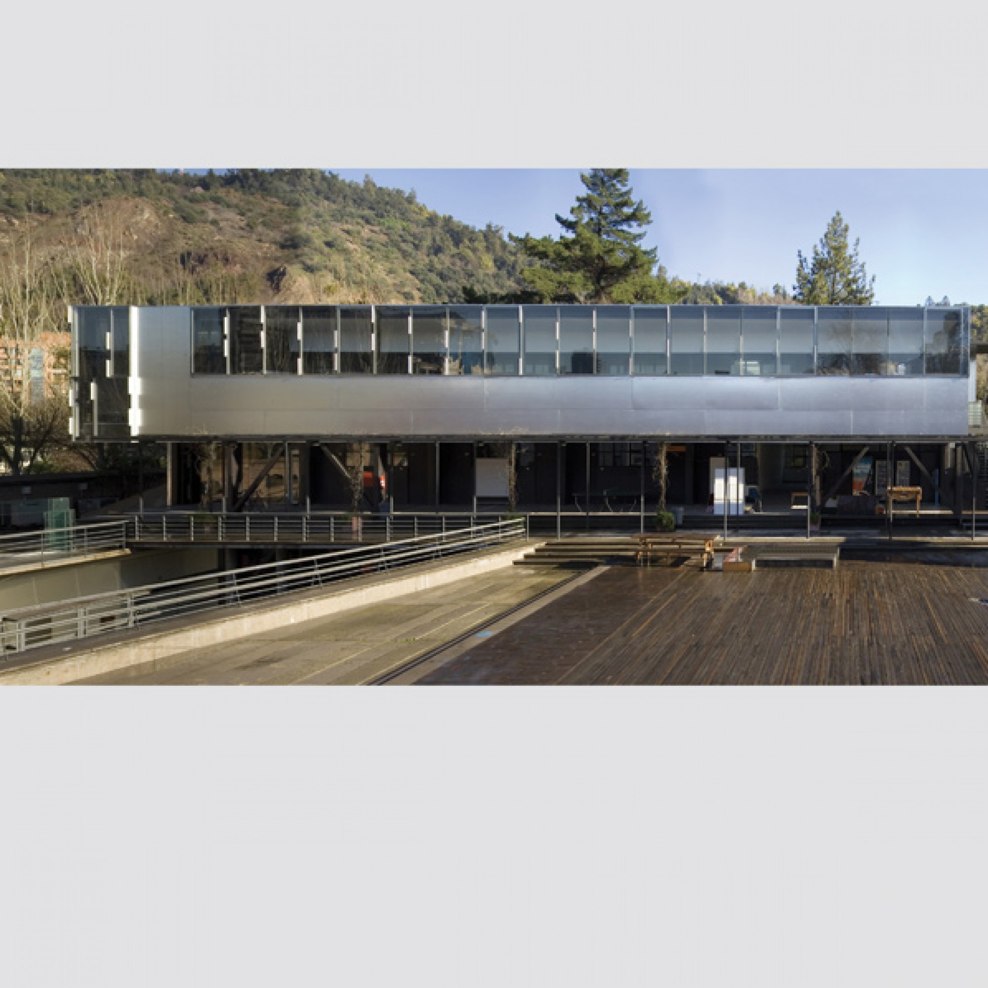Architektur-Fakultät, Katholische Universität von Chile, Santiago de Chiel, 2004. (Martin Bravo / zvg)  