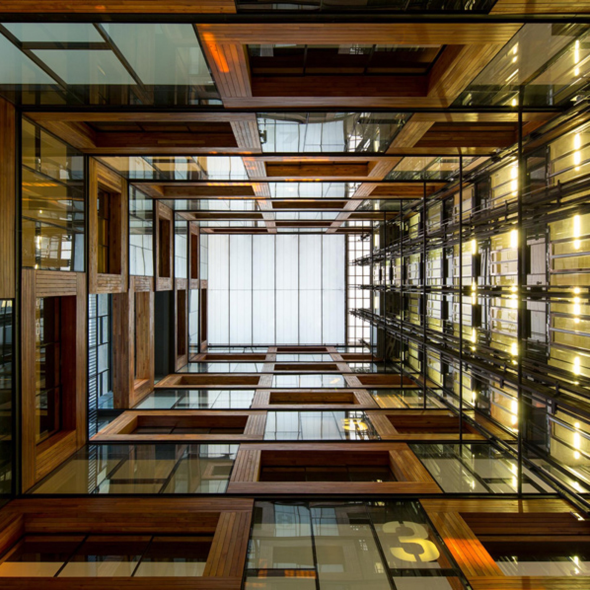 UC Innovationszentrum, Abalcleto Angelini auf San Joaquin-Campus, Katholische Universität von Chile, Santiago de Chile, 2014 . (James Florio/ zvg)  