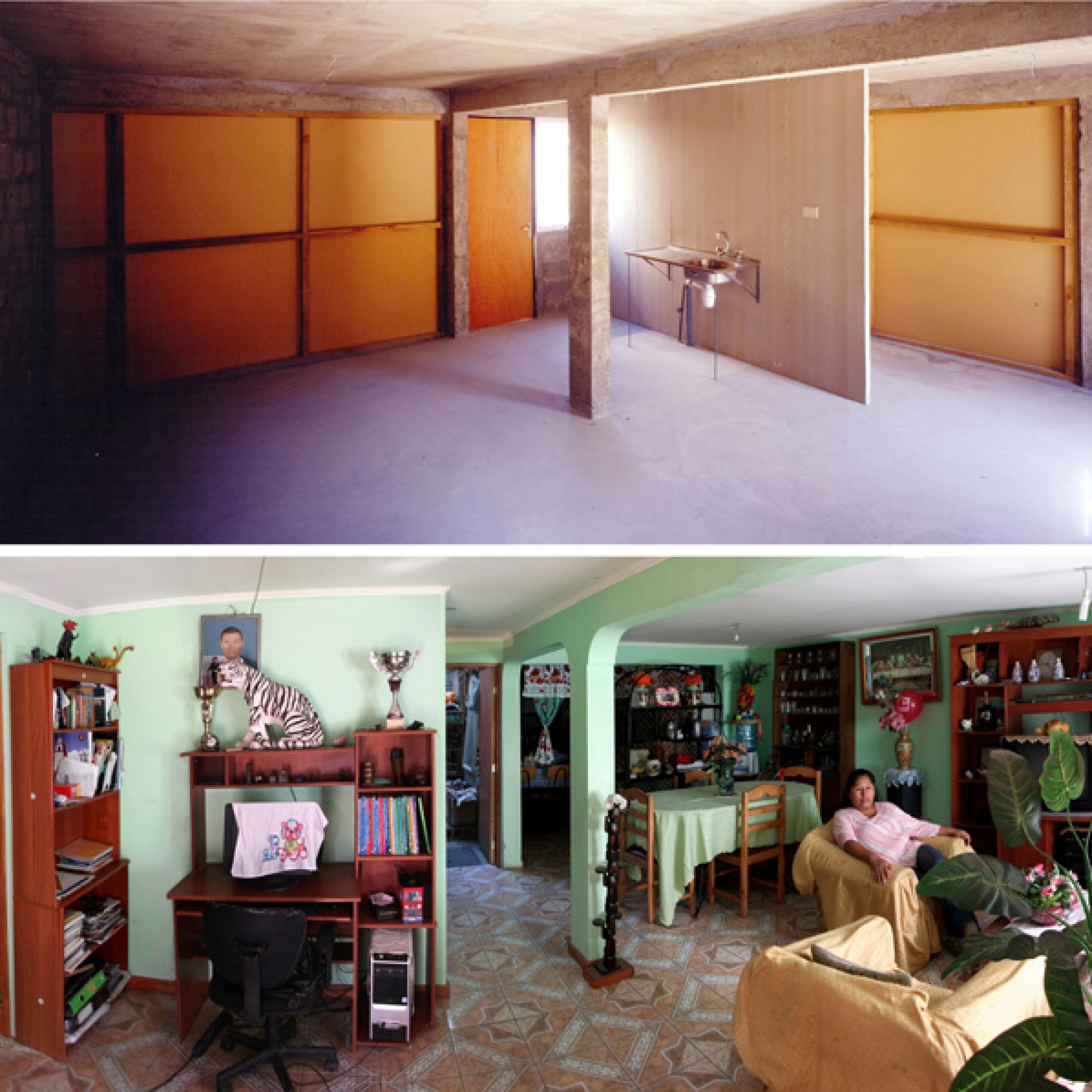 Quinta Monroy-Überbauung, Iquique, Chile, 2004 (Ludovic Dusuzean / PD) 