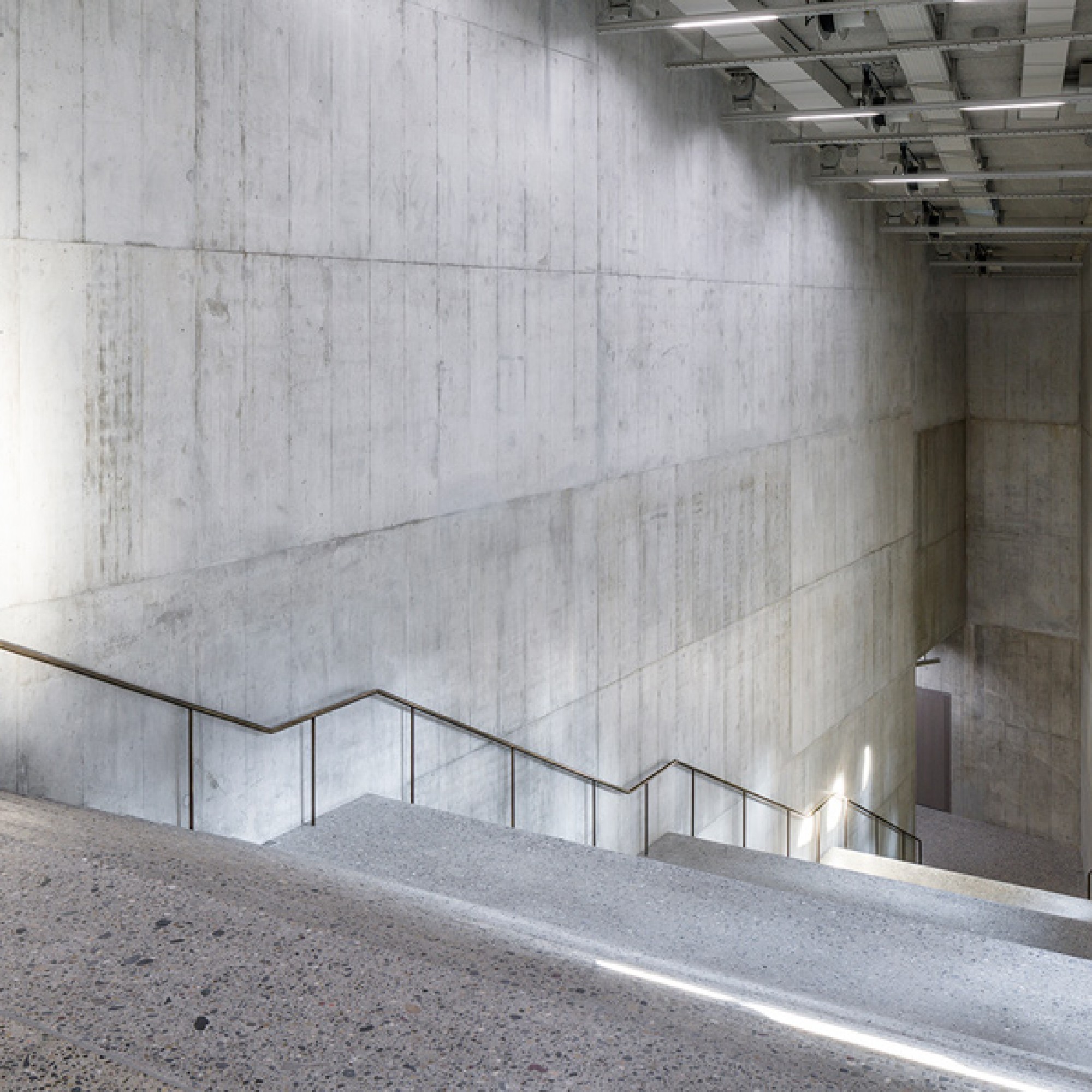 Die grosse Treppenhalle im Neubau... (Roman Keller / PD)