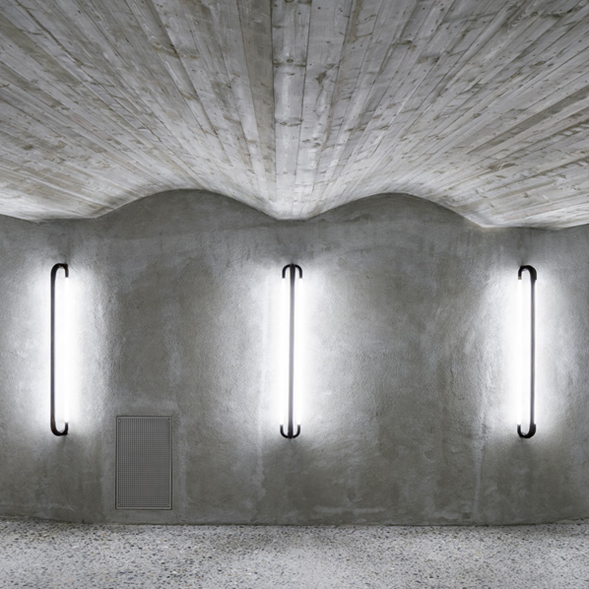 Die neue Betondecke der Garderobe im Altbau.  (Roman Keller / PD)