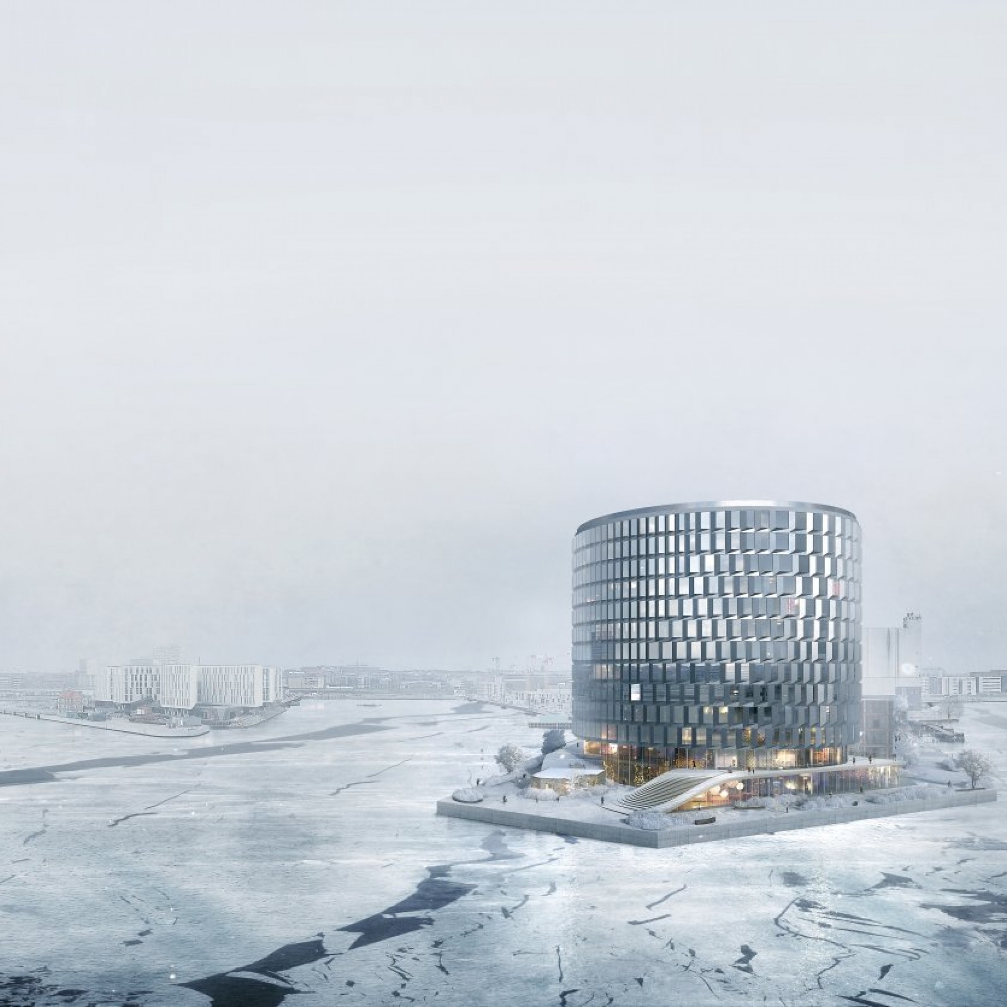 Markantes Gebäude an markanter Lage: der geplante Neubau. (zvg)