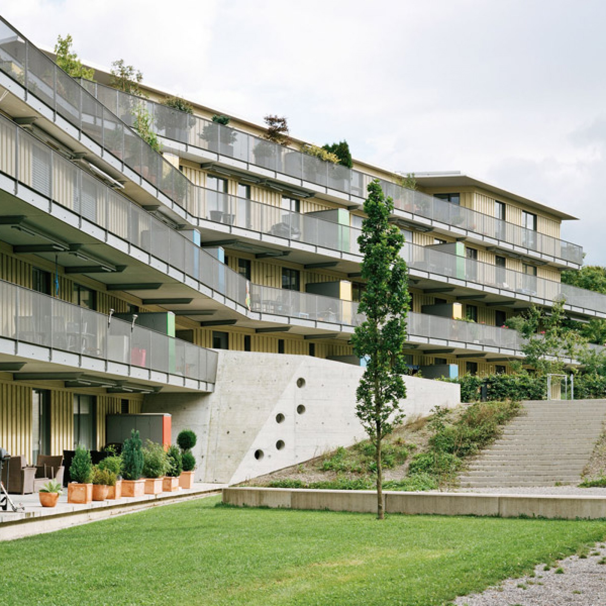 Preisträger 2011: ABZ-Siedlung Wolfswinkel der Allgemeinen Baugenossenschaft Zürich; Architektur: Egli Rohr Partner AG, Baden. (Georg Aerni)
