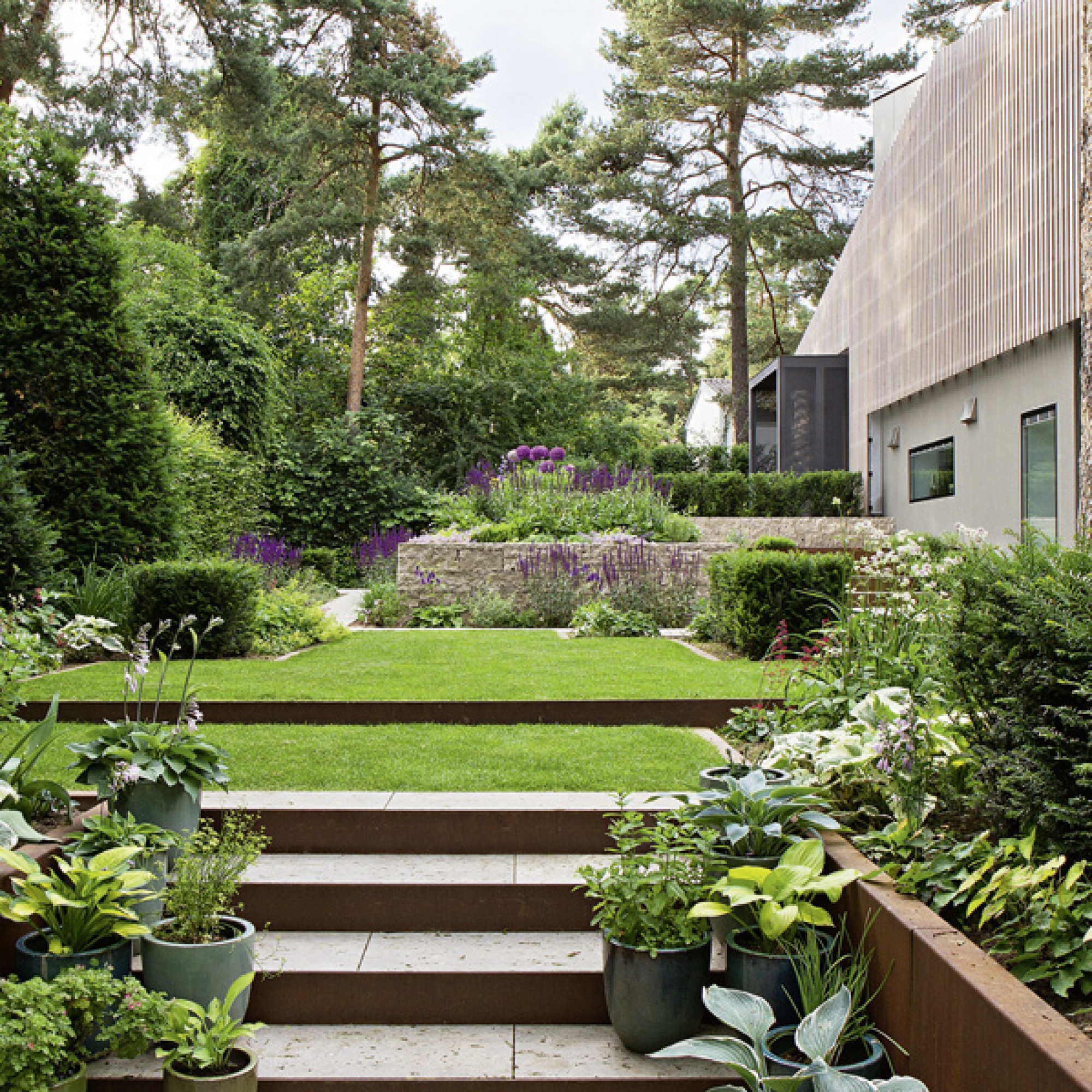 1. Preis: Haugarten in Erlangen, Orel + Heidrich Landschaftsarchitekten. (Callwey Verlag)