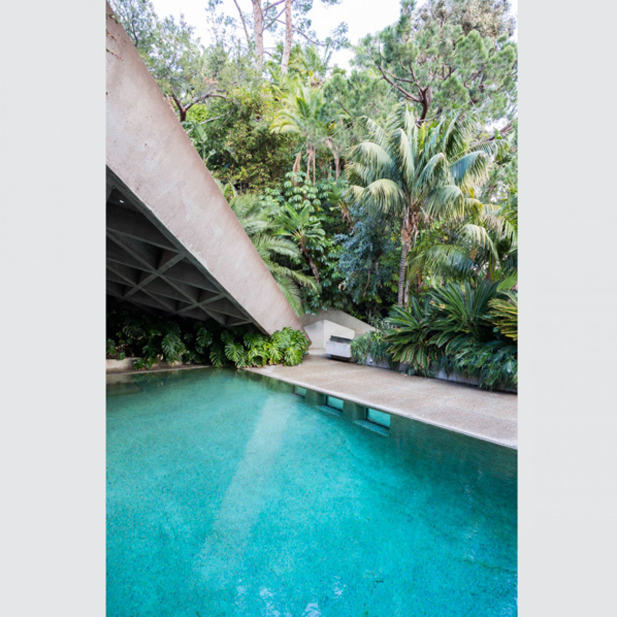 ...der zum Teil auch den Pool einrahmt.  (Tom Ferguson Photography / zvg LACMA) 